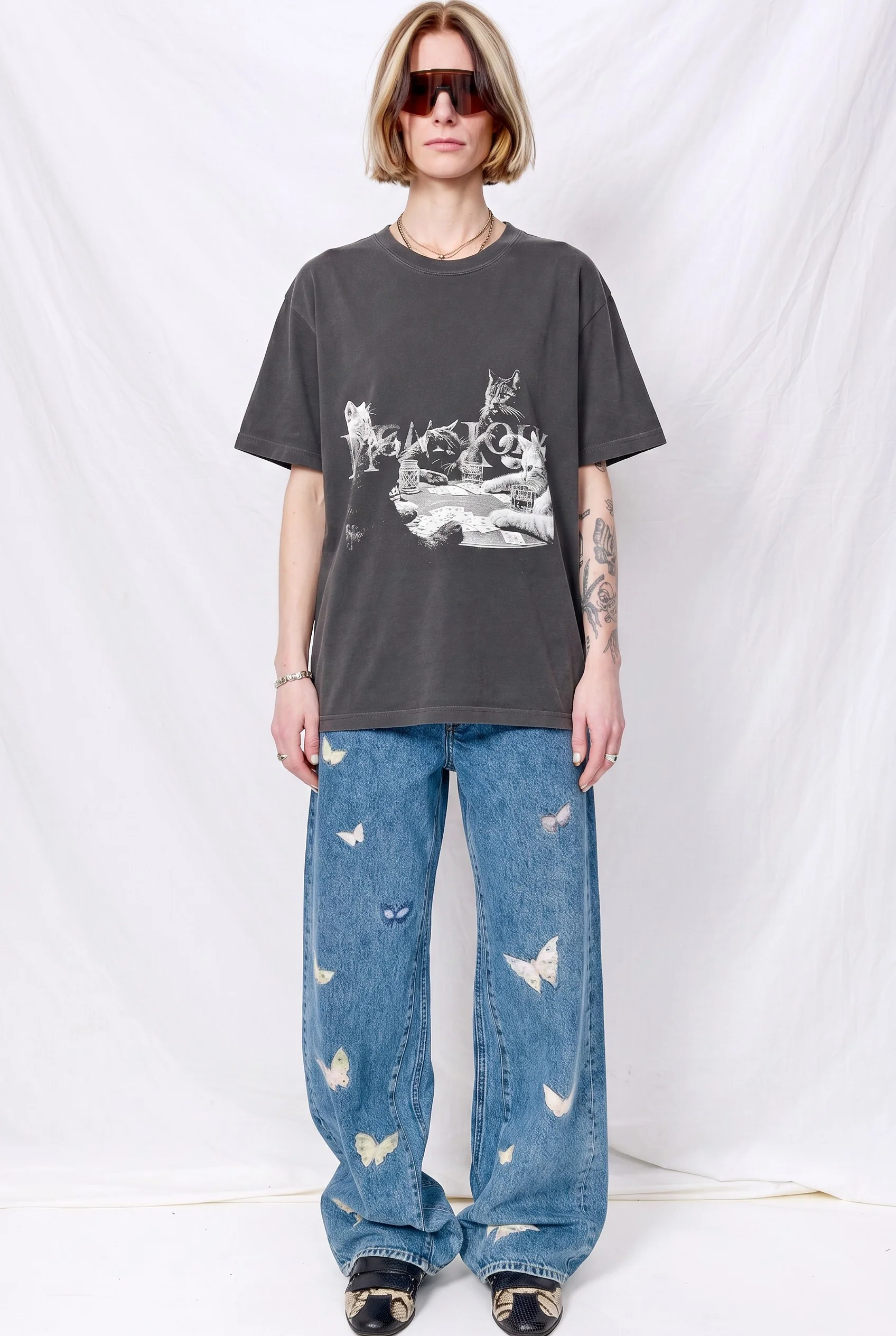 Mixed New York Logo 7 T-Shirt - Image 3