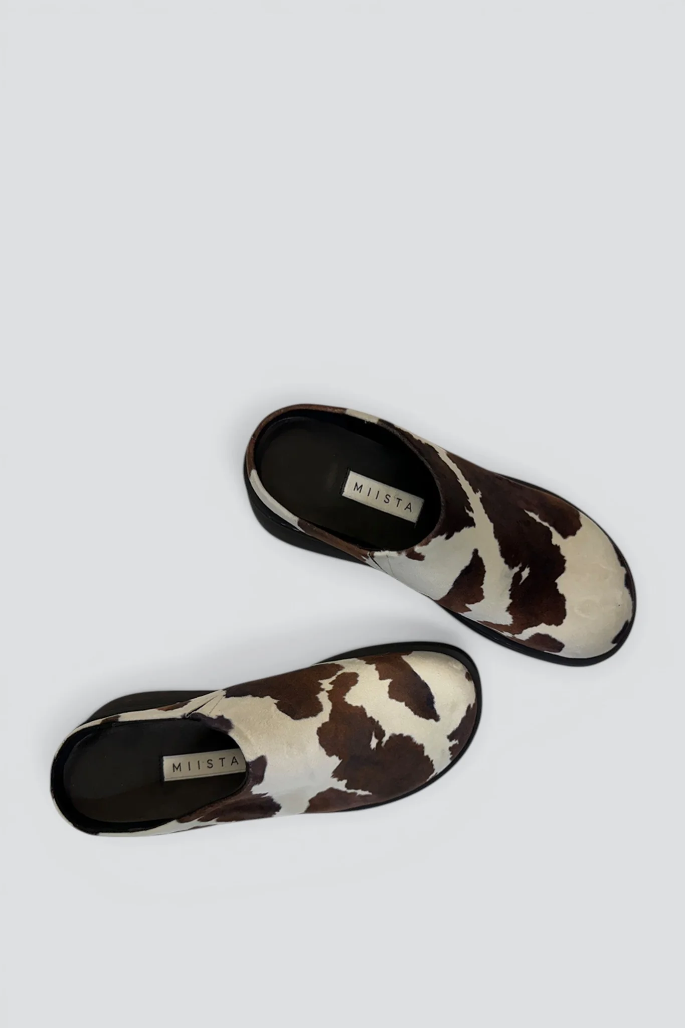 Multi Kristi Cow Print Mules - Image 4