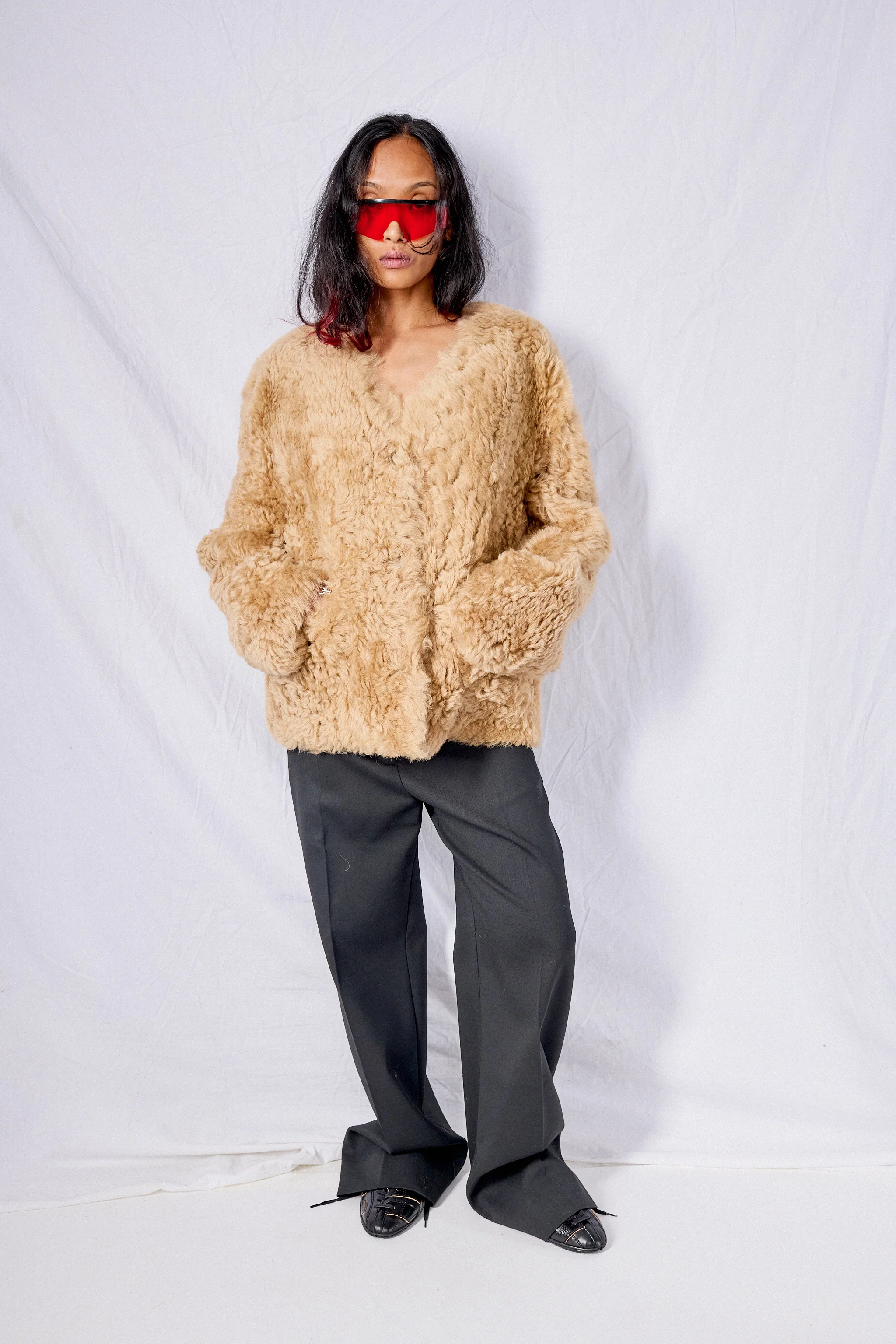 Natural Beige Lory Jacket - Image 3