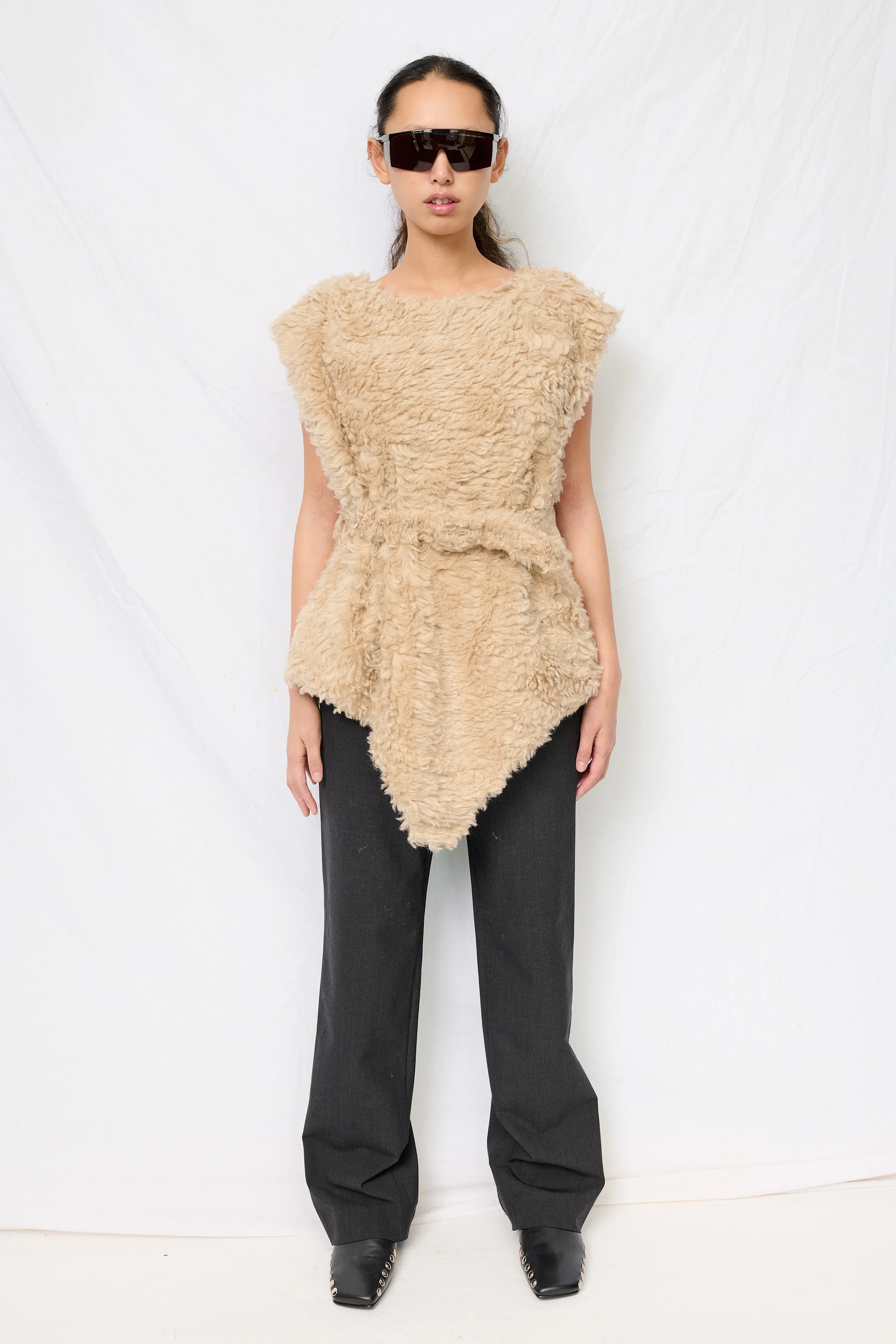 Natural Boa Costume Top - Image 3