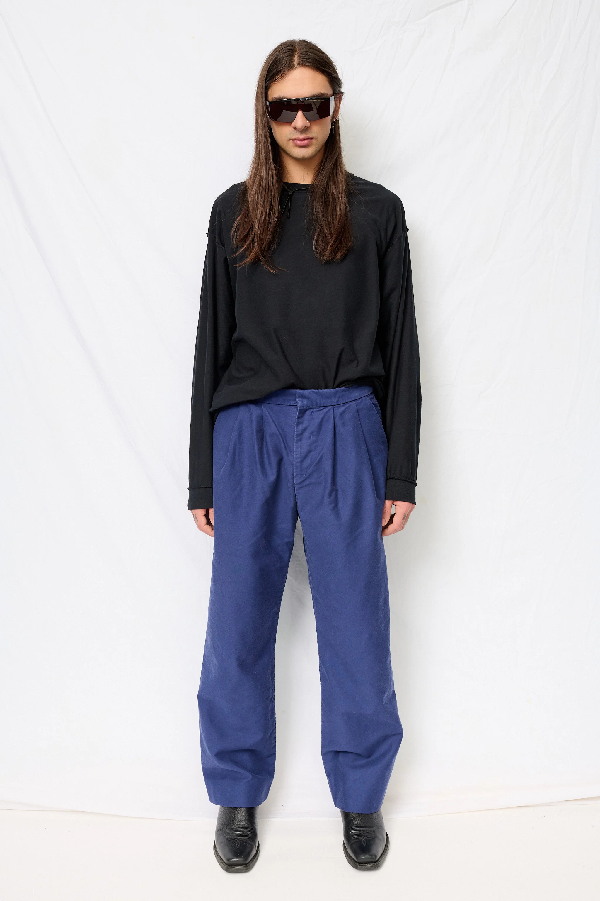 Navy Blue Type 99 Cotton Pant - Image 2
