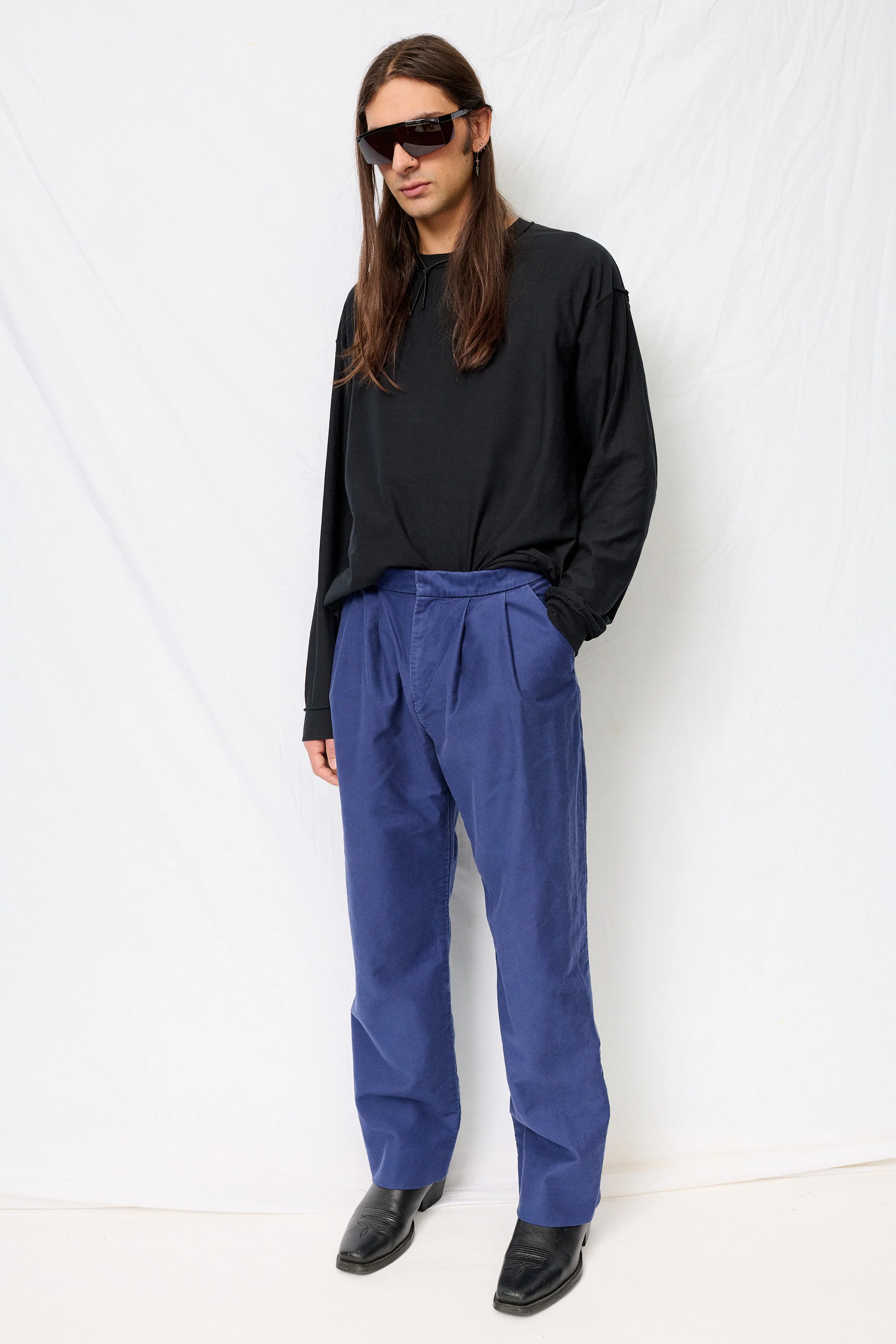 Navy Blue Type 99 Cotton Pant - Image 3