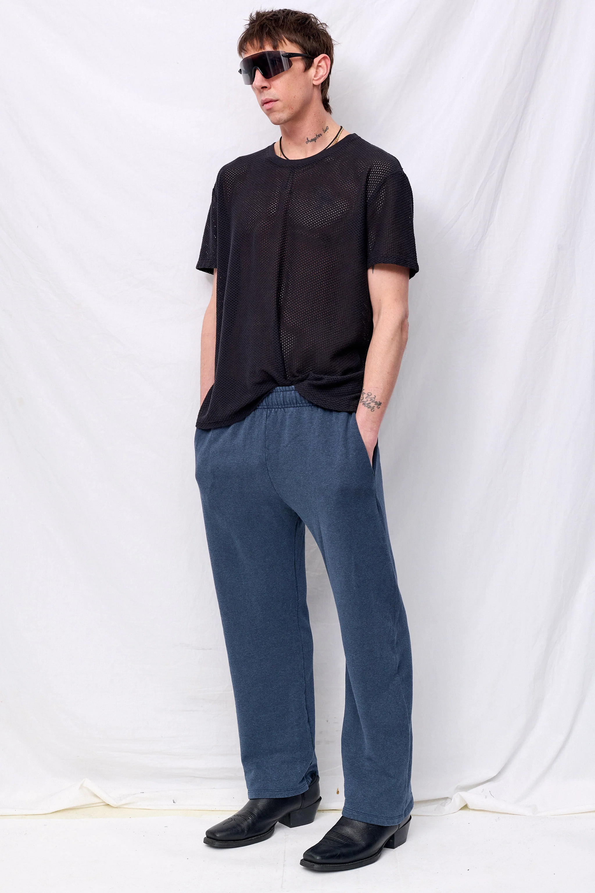 Navy Shea Sweatpant - Image 6
