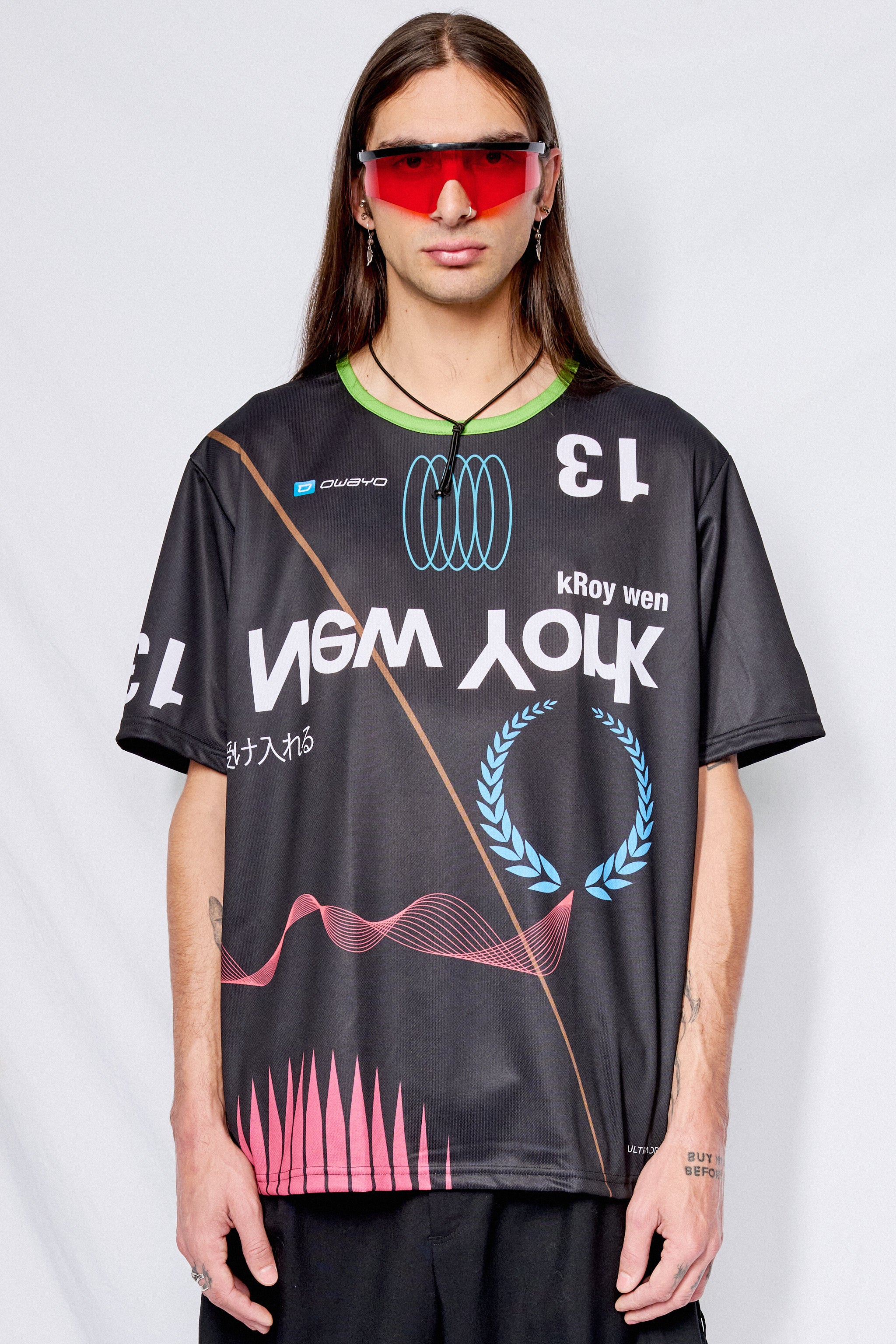 New York Logo Sonic Short Sleeve Jersey - Image 3