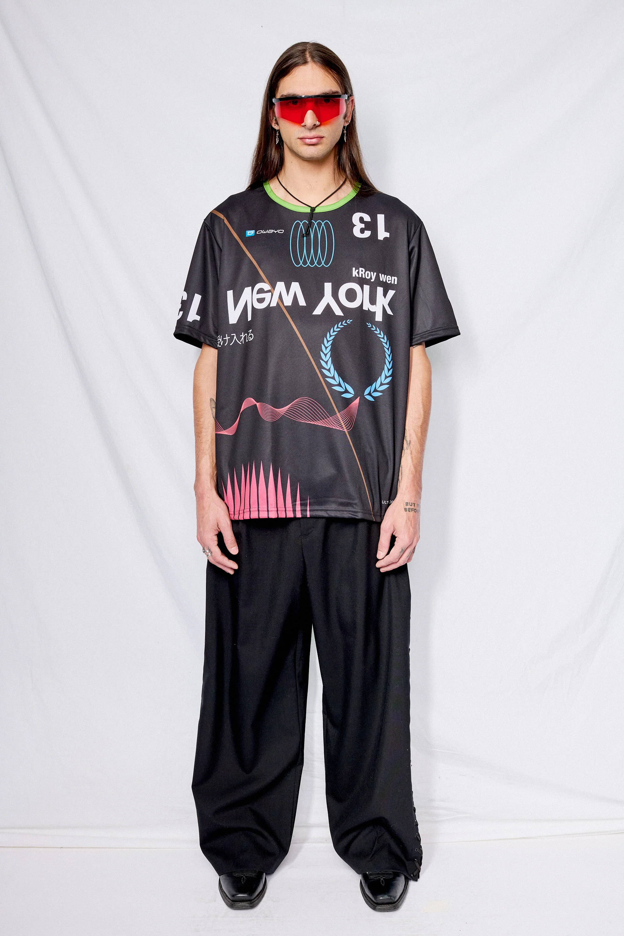 New York Logo Sonic Short Sleeve Jersey - Image 5