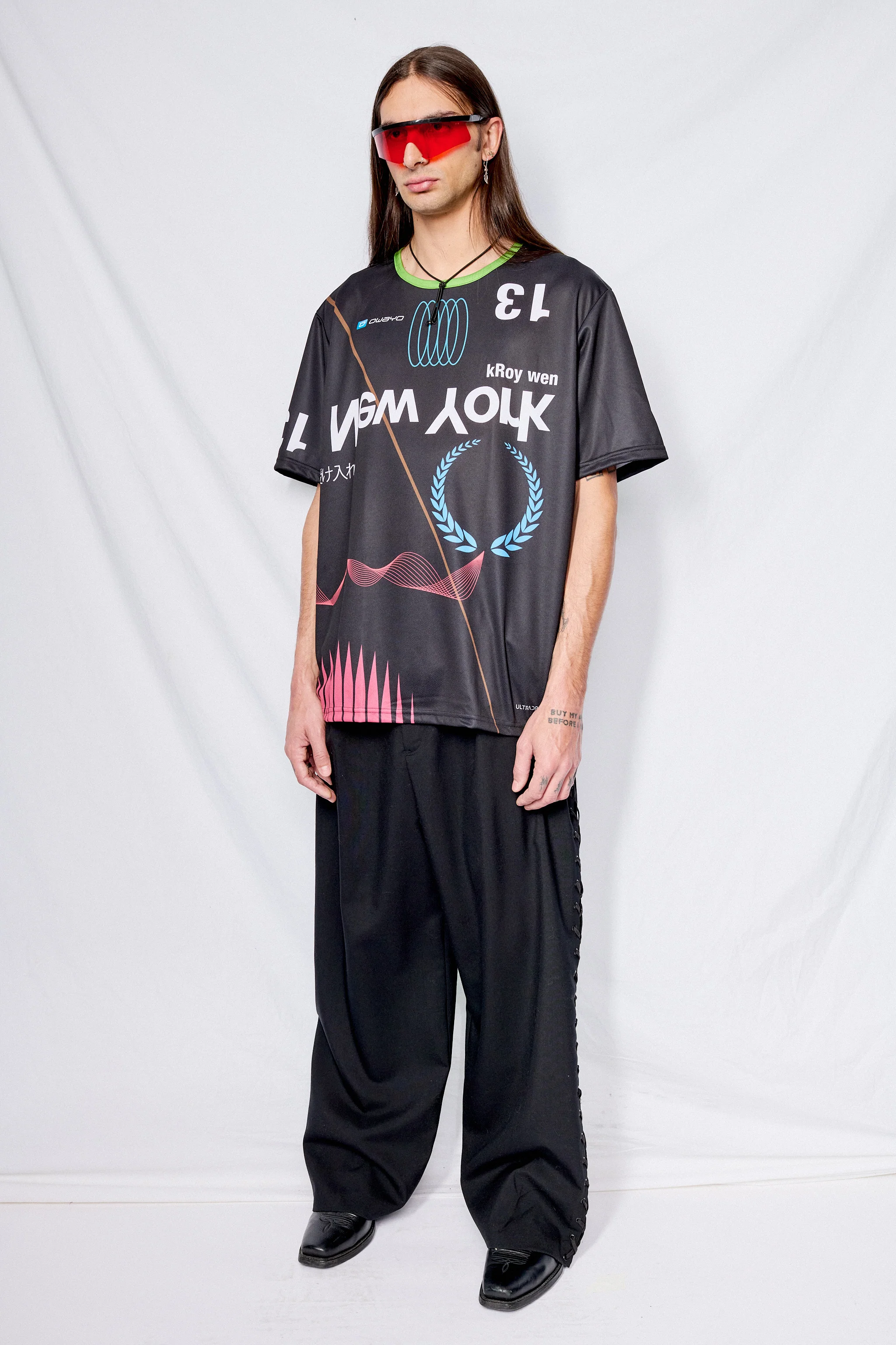 New York Logo Sonic Short Sleeve Jersey - Image 8