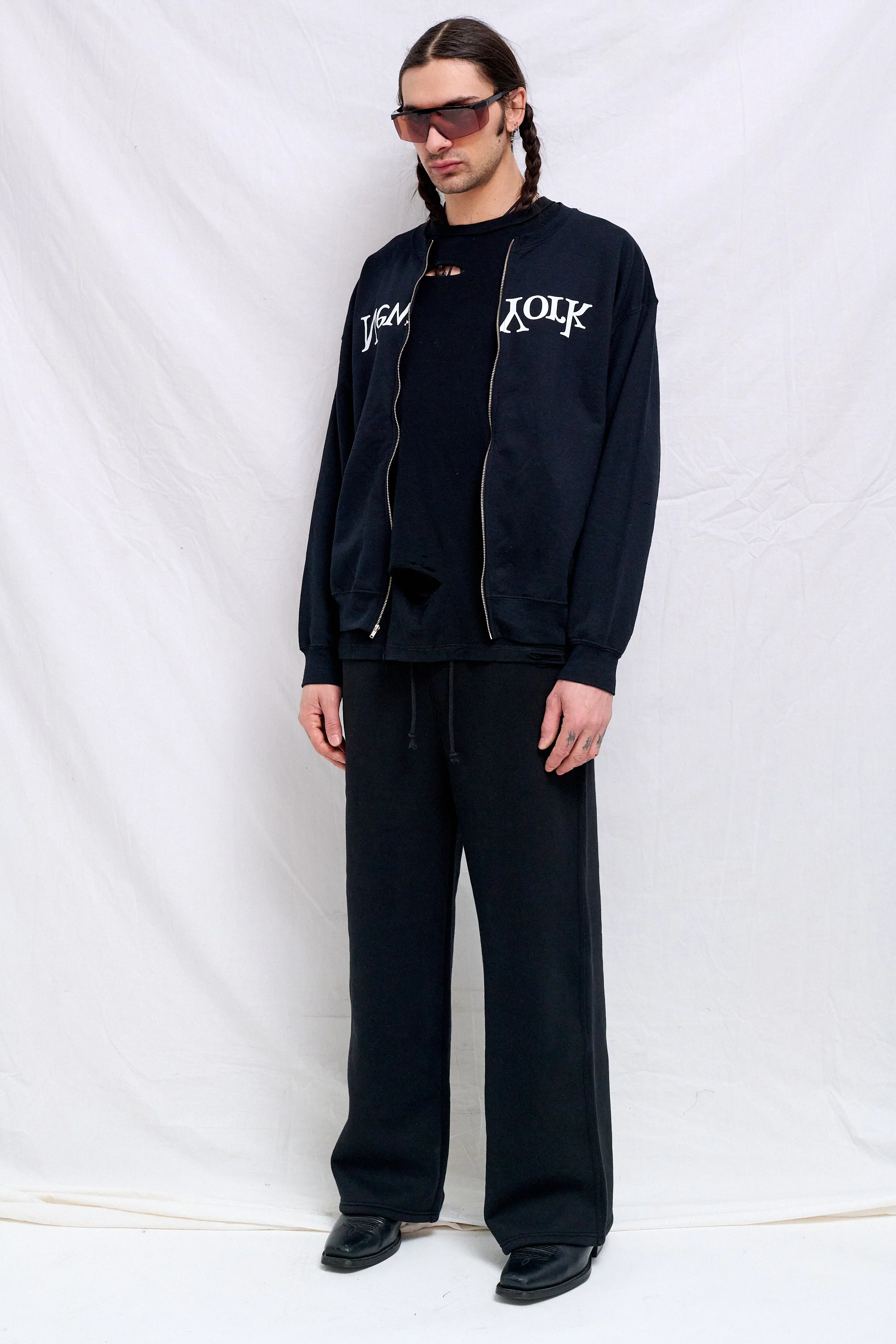 New York Logo Zip Sweatshirt - Image 4