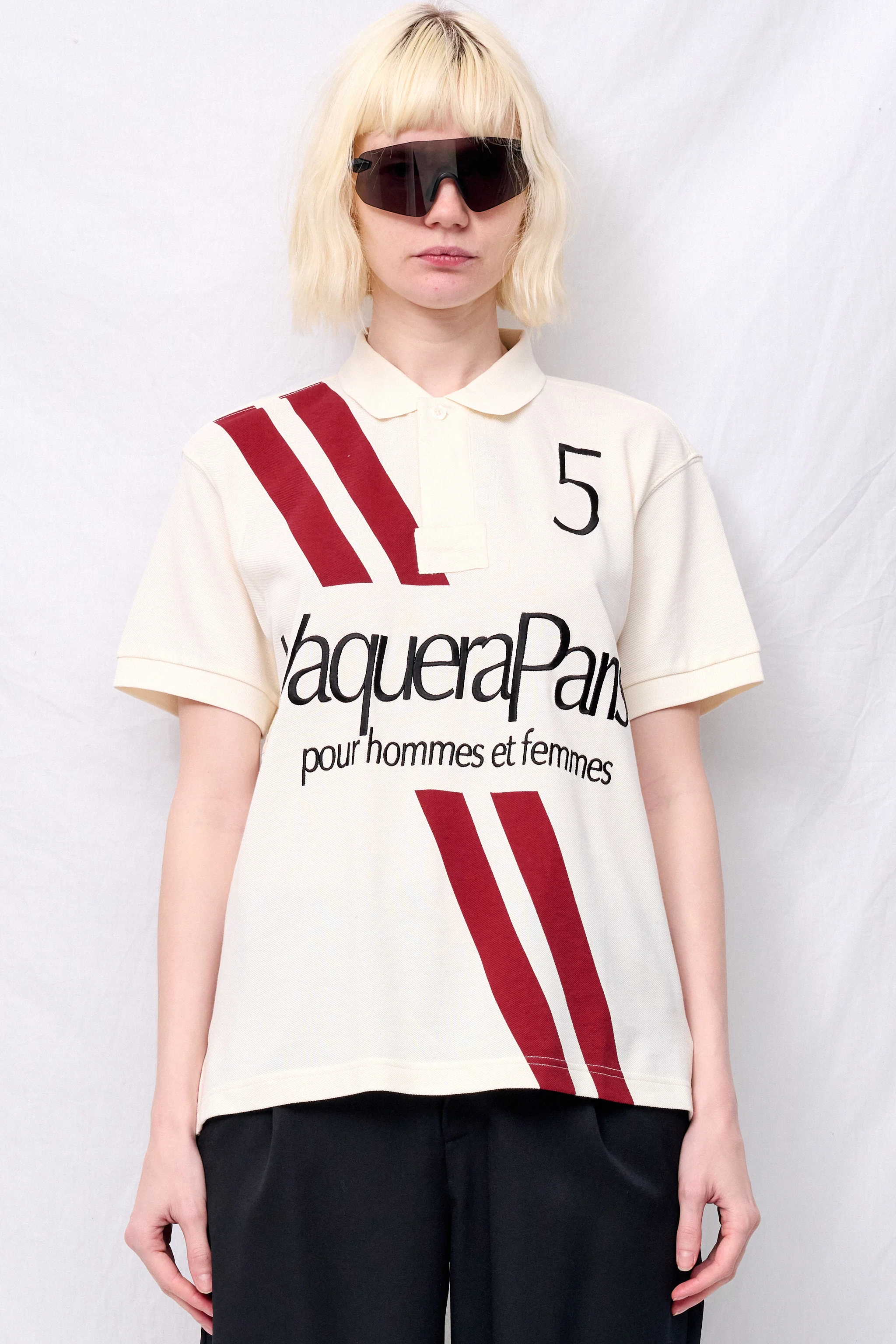 Off White Vaquera Polo Knit - Image 3