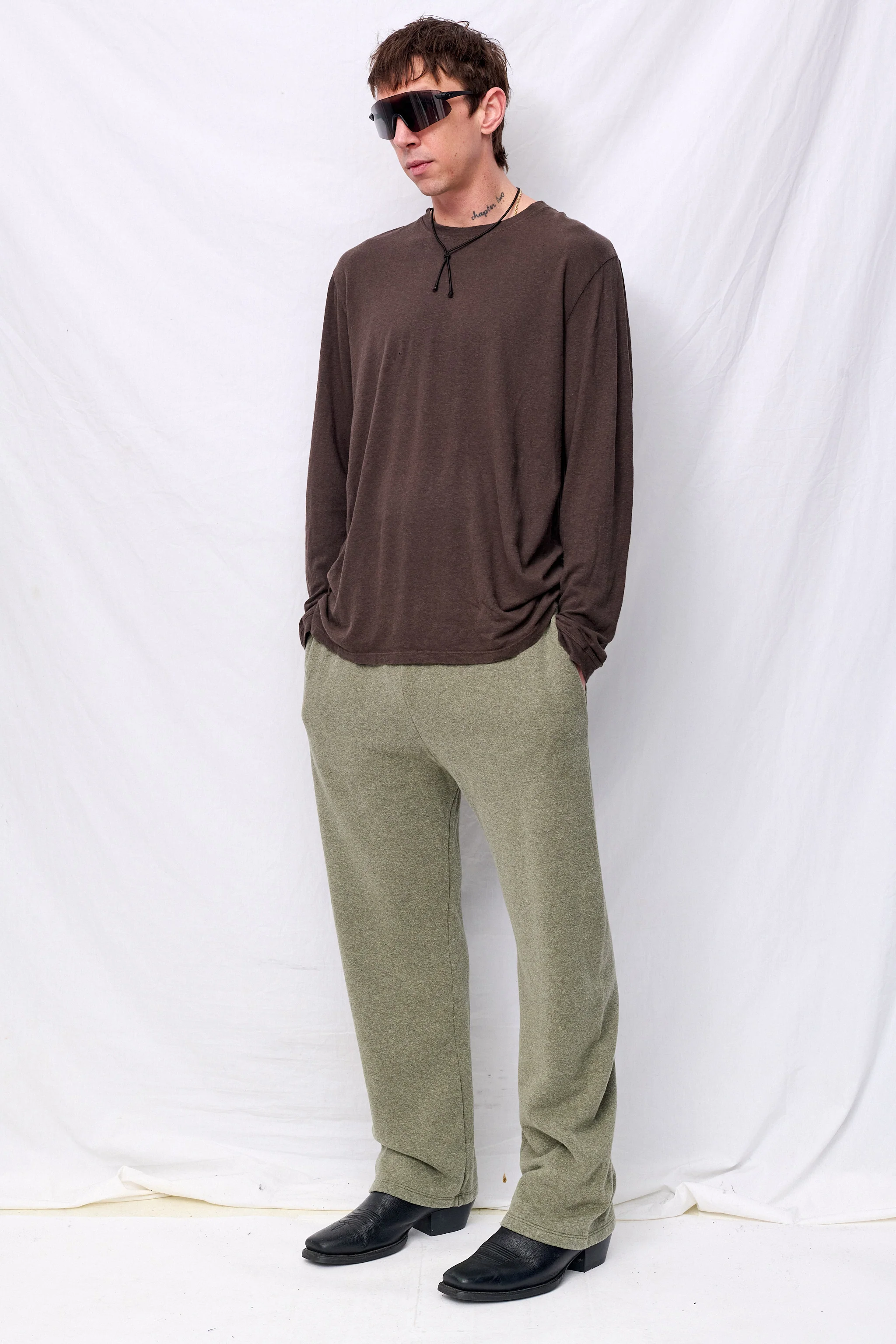 Olive Green Shea Sweatpant - Image 4