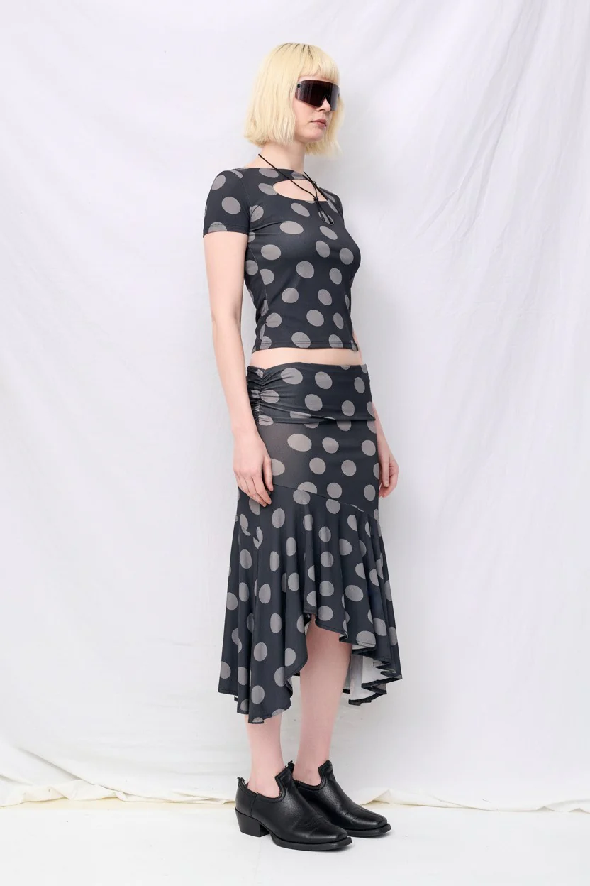 Polka Dot Carrie Skirt - Image 2