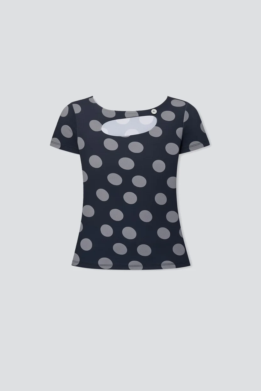 Polka Dot Key Short Sleeve - Image 2