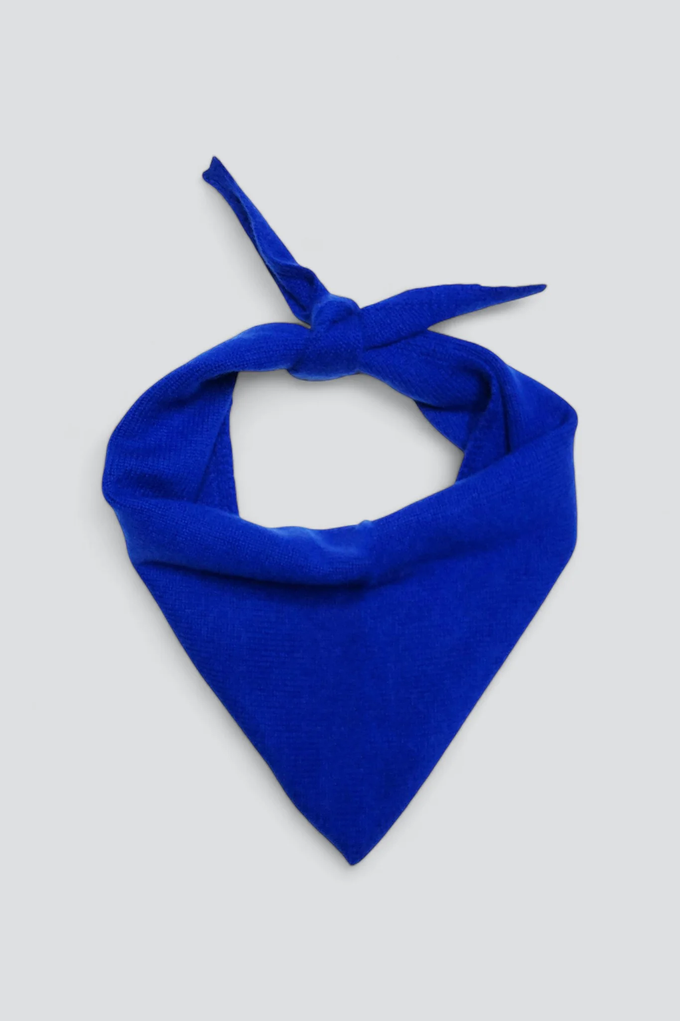 Royal Blue Triangle Scarf