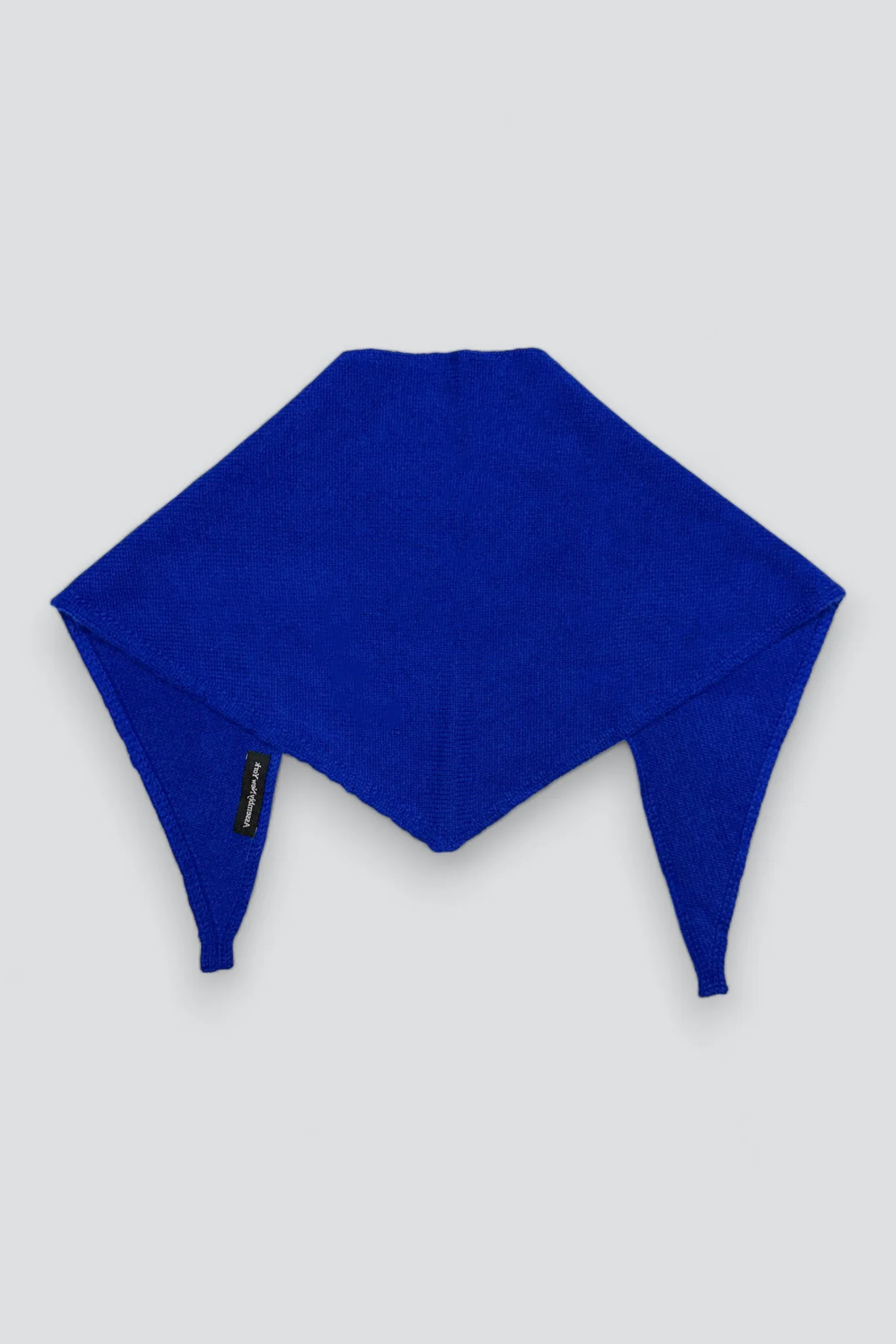 Royal Blue Triangle Scarf - Image 3