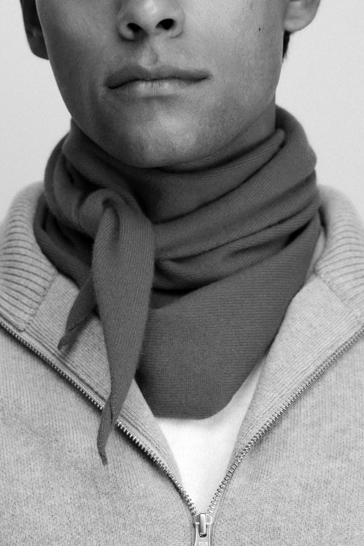Royal Blue Triangle Scarf - Image 5