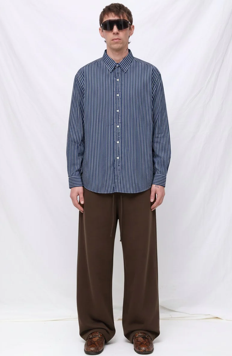 Royal Blue Type 59B Cotton Shirt - Image 2