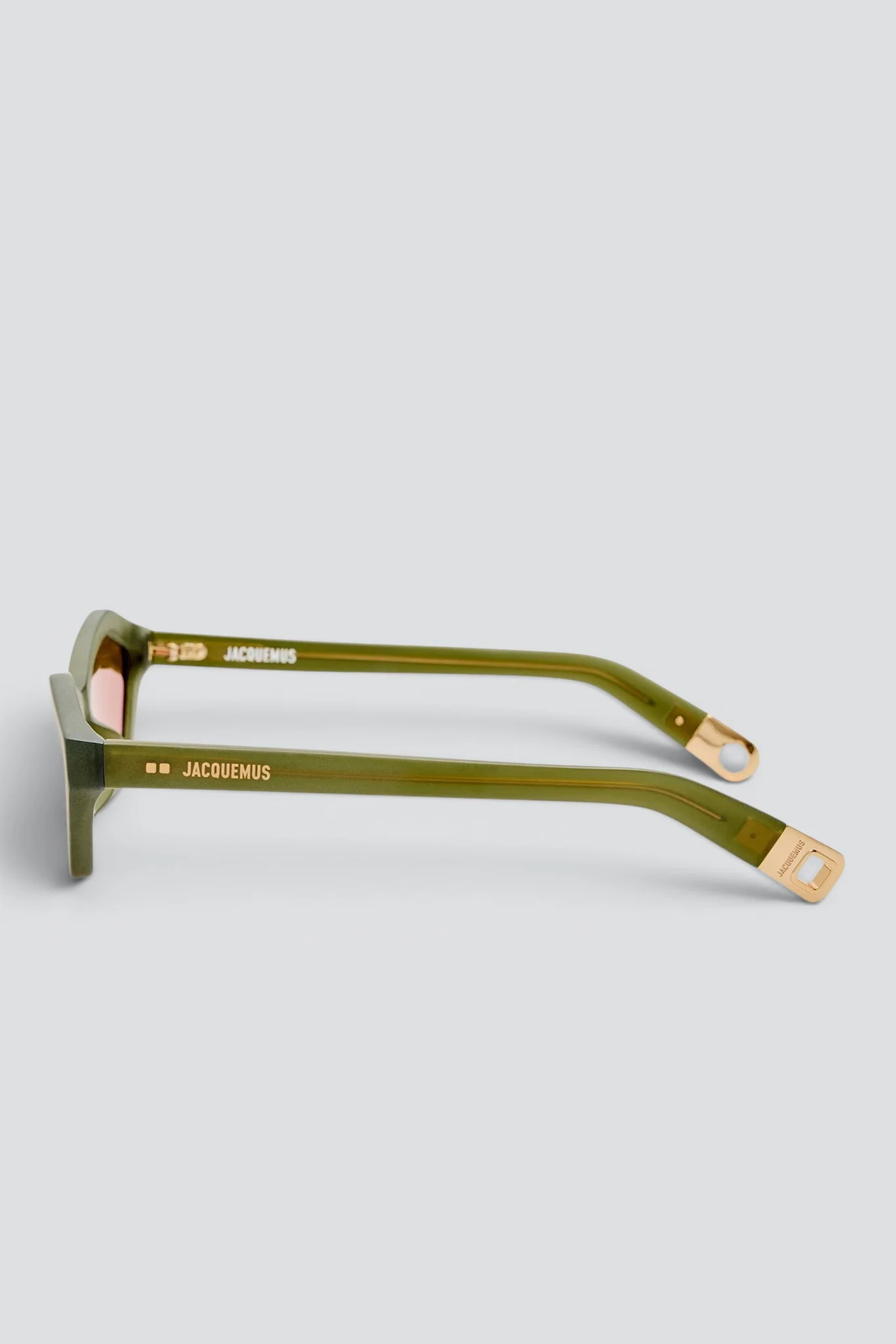 Sanded Green Bambino Sunglasses - Image 3