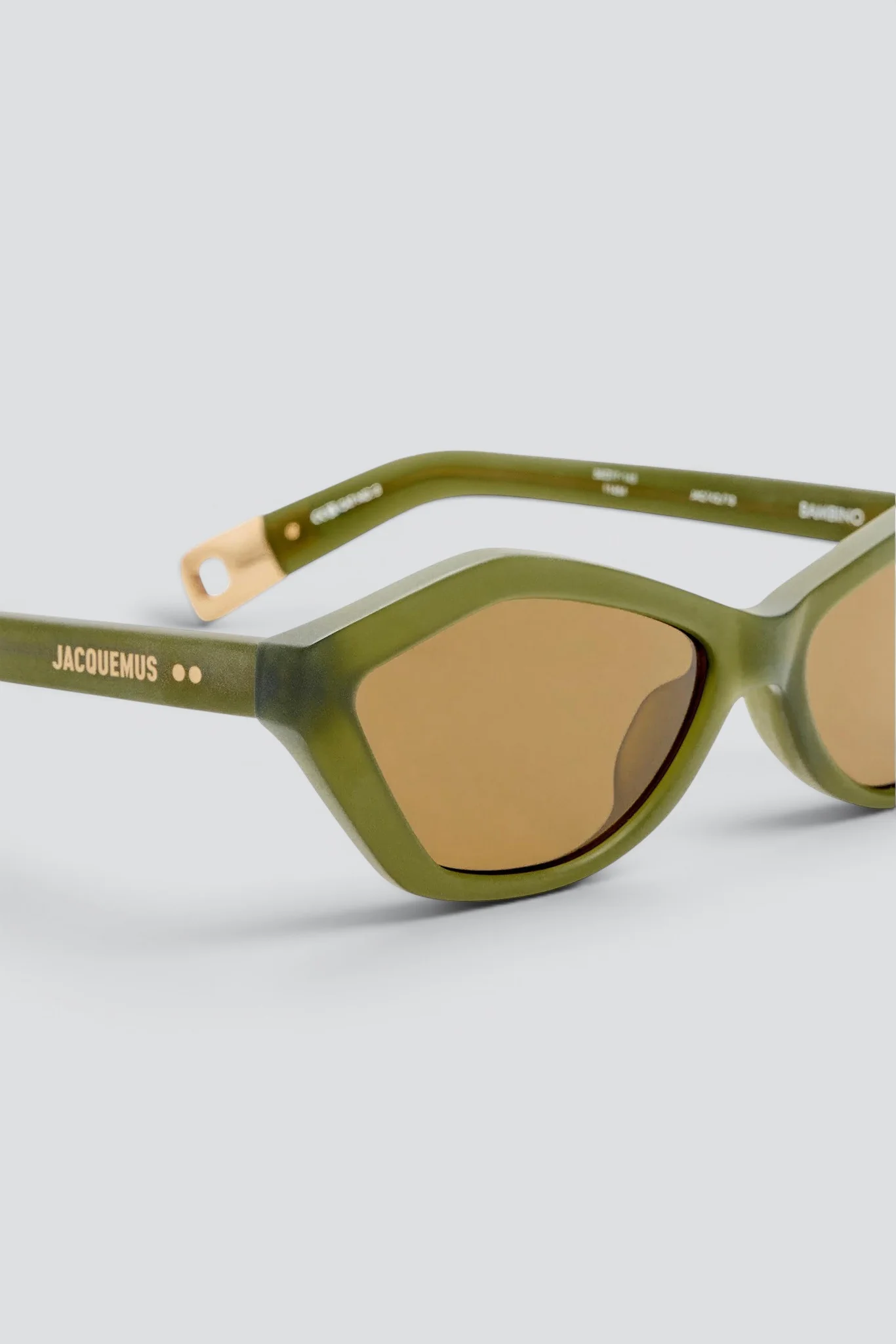 Sanded Green Bambino Sunglasses - Image 4