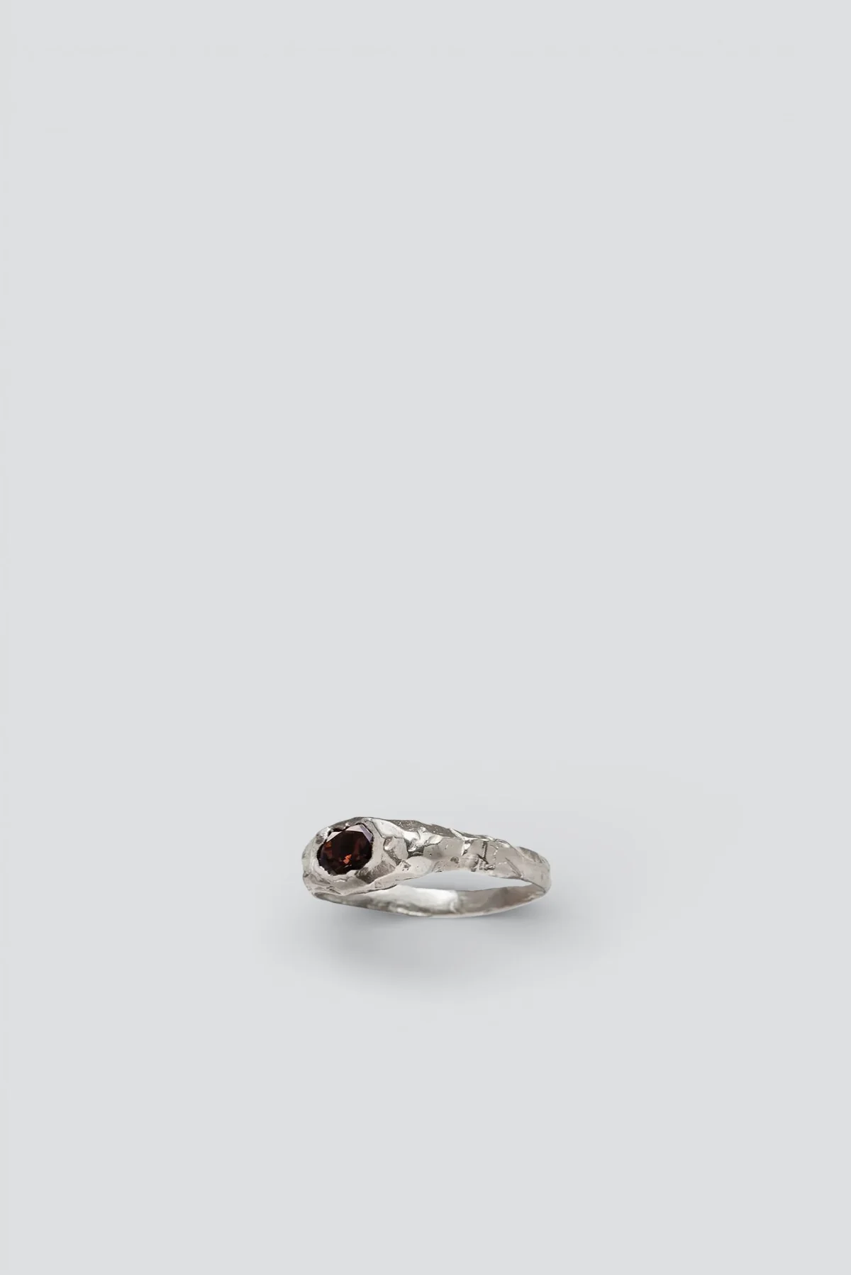 Silver/Brown Polo Ring - Image 3