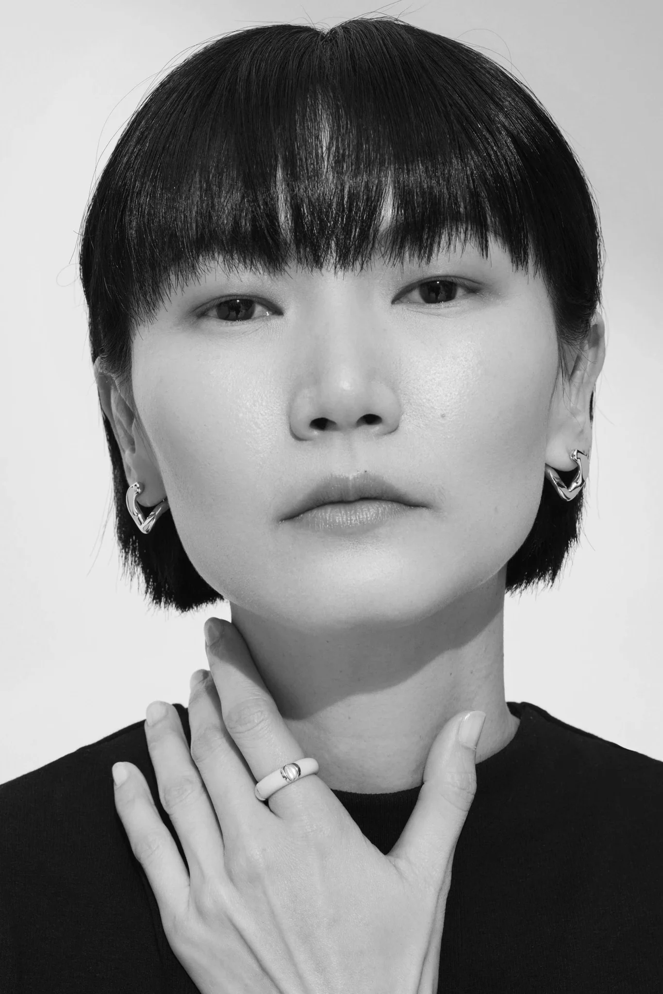 Silver Dean Hoops - Image 3