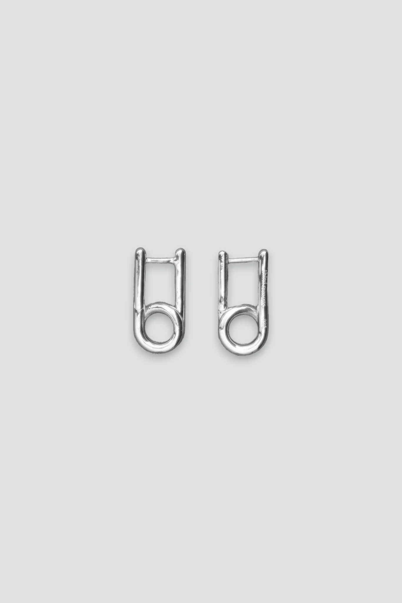 Silver Delicate Pin Earring