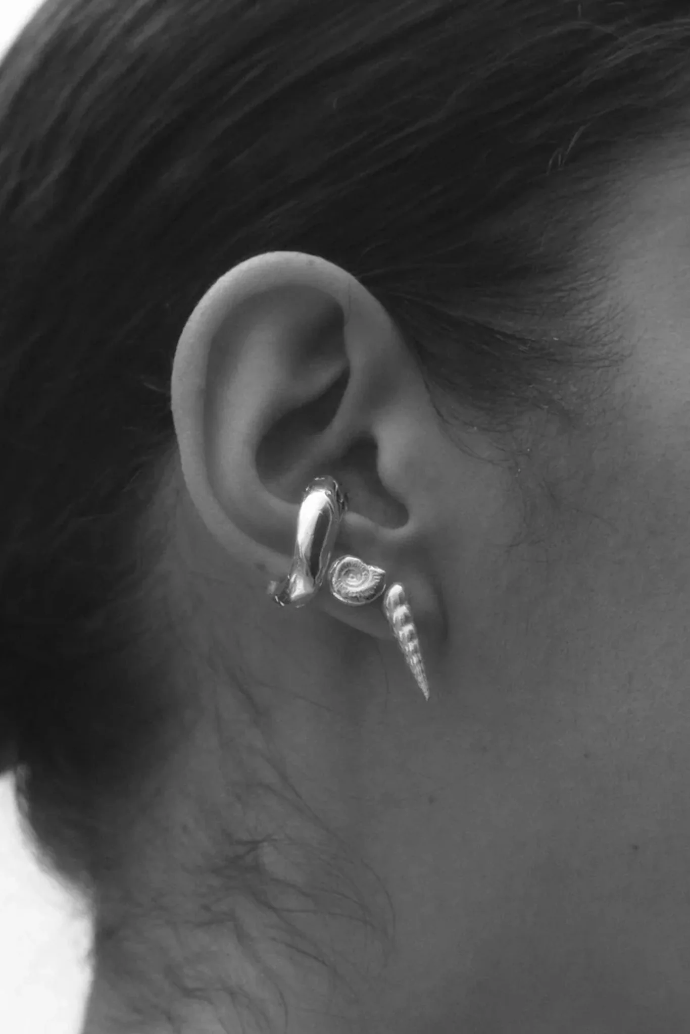 Silver Earcuff - Image 2