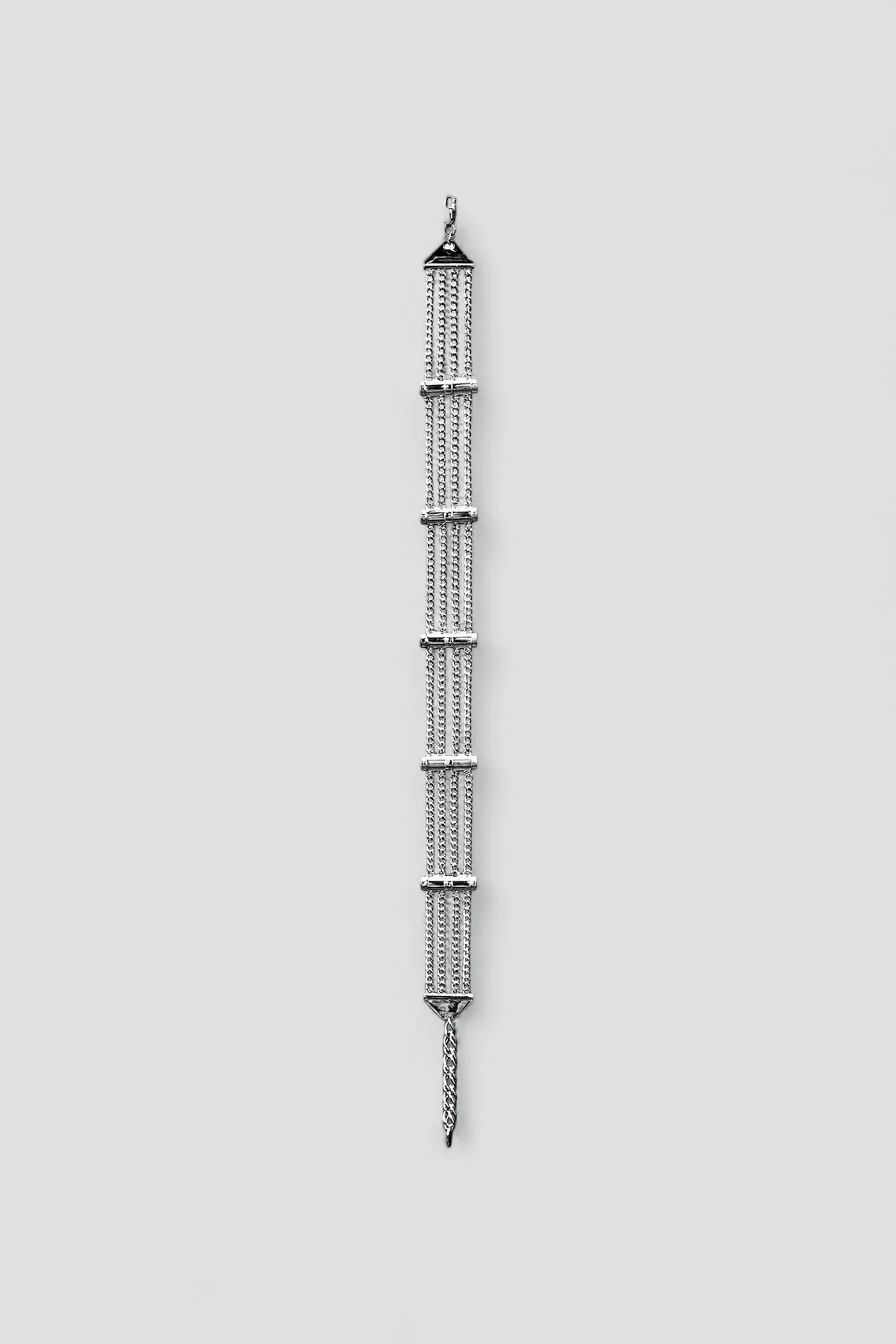 Silver NE-Pin Choker Necklace - Image 3