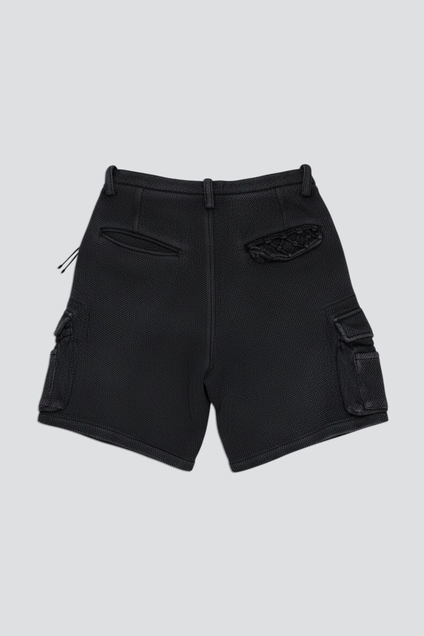 Smoke Gridmarch Macrame Short - Image 4