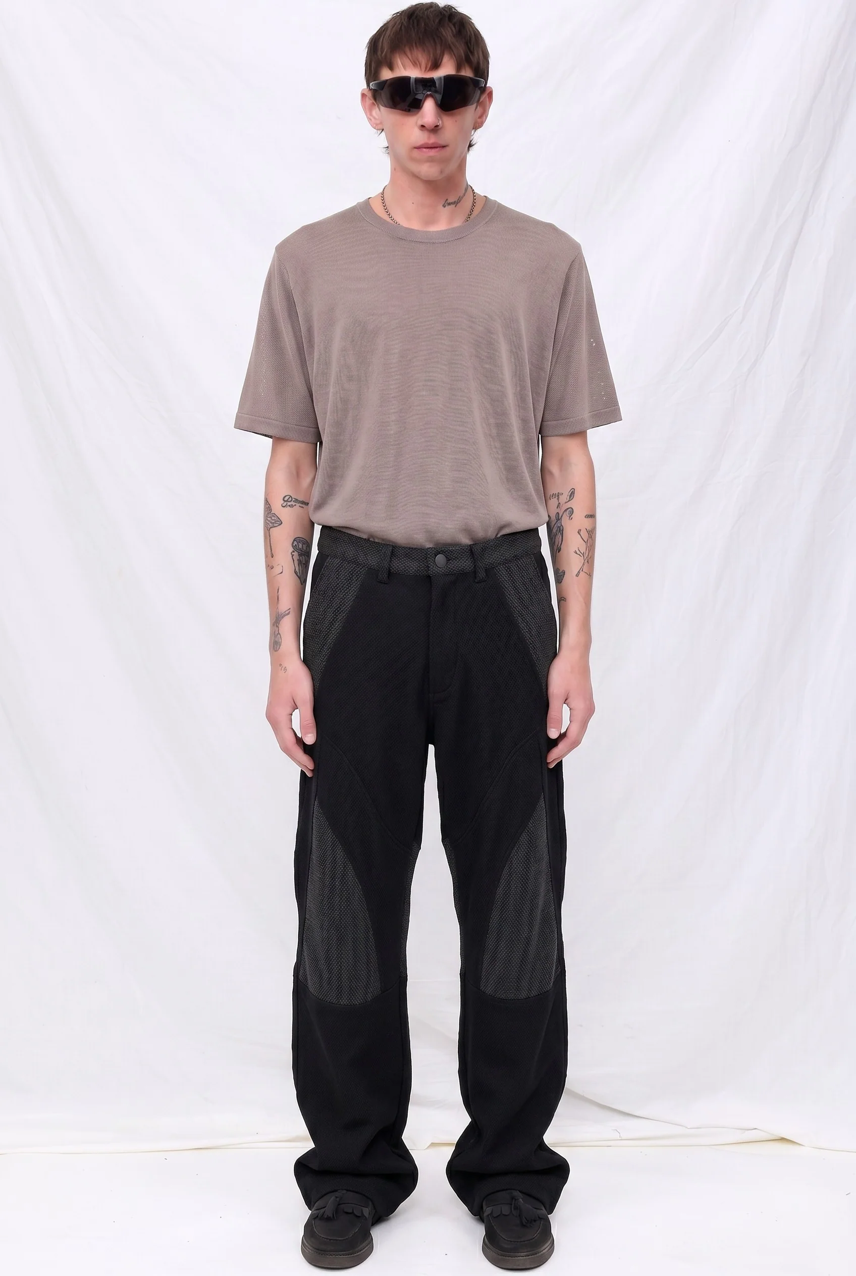 Smoke Toneblock Jeans Pants - Image 2