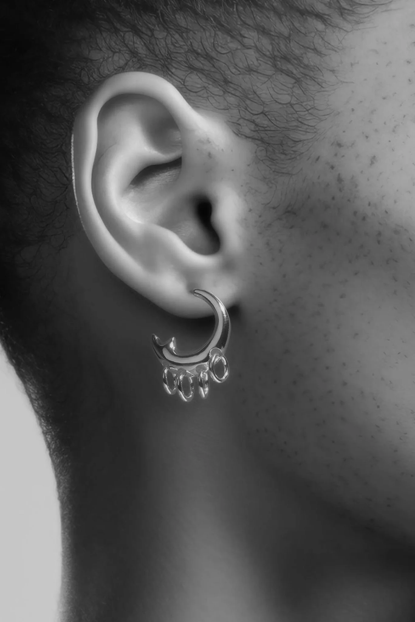 Sterling Hush Hoops - Image 2