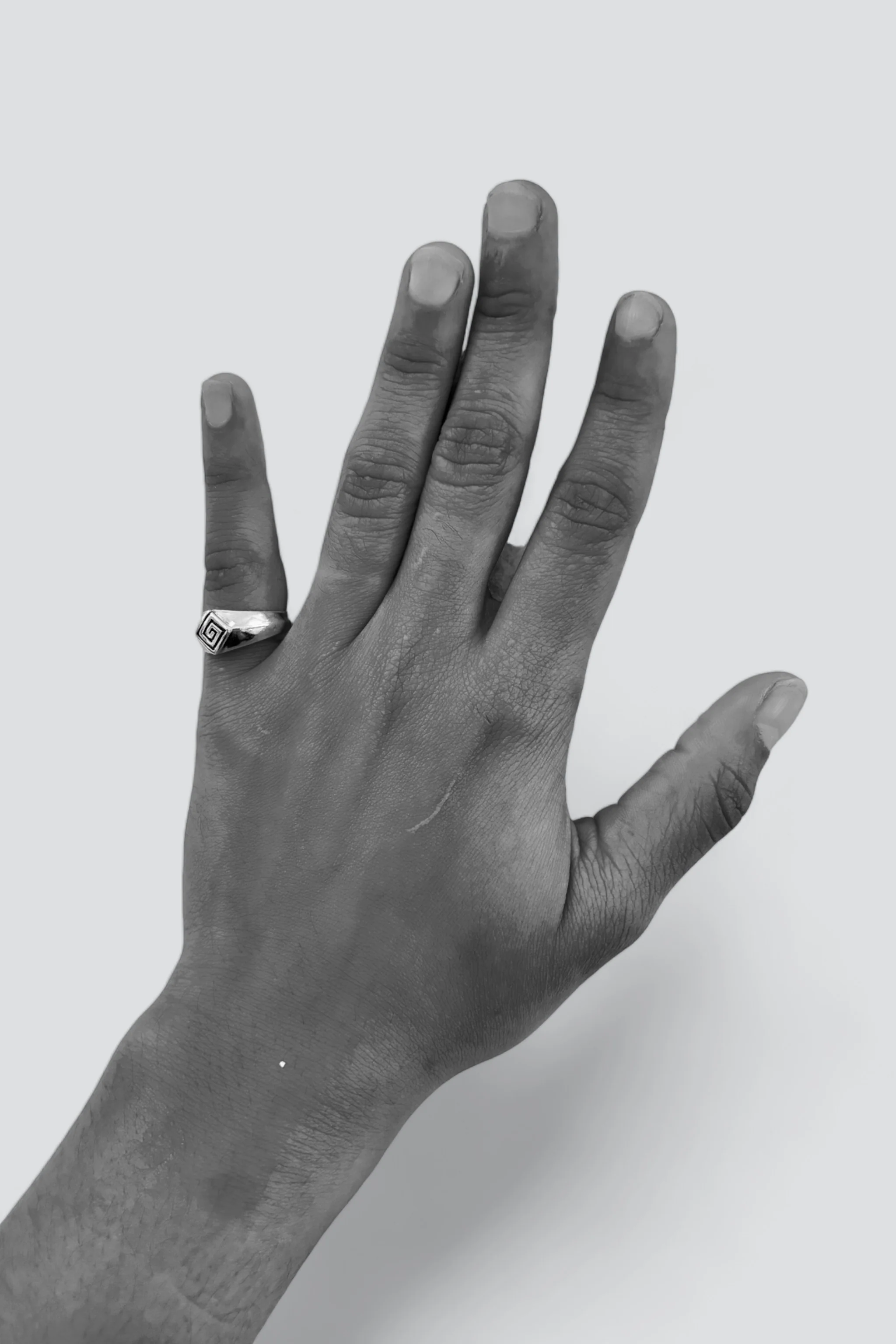 Sterling Silver Diamond Maze Ring - Image 4