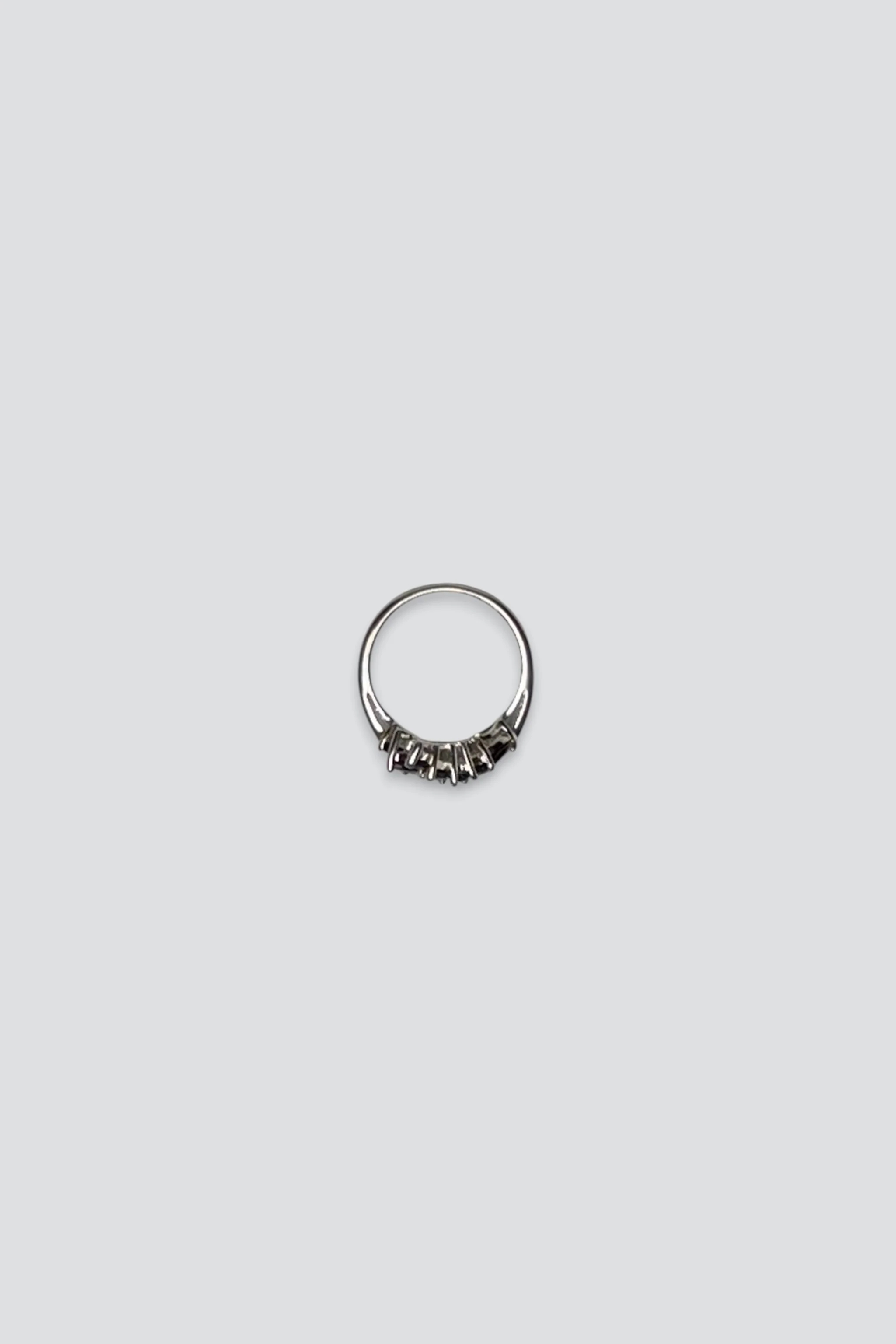 Sterling Silver Garnet Cluster Ring - Image 3