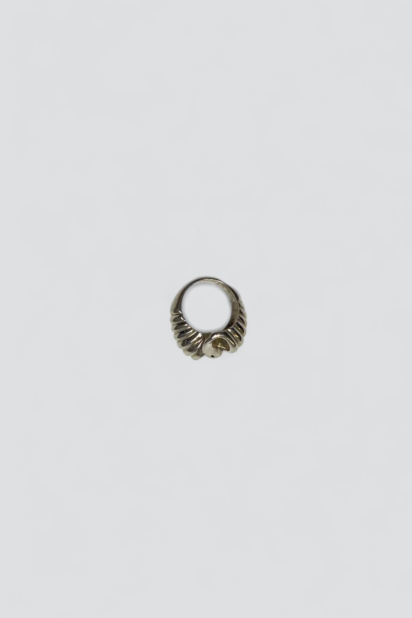 Sterling Silver Heavy Coil Ring - Image 3