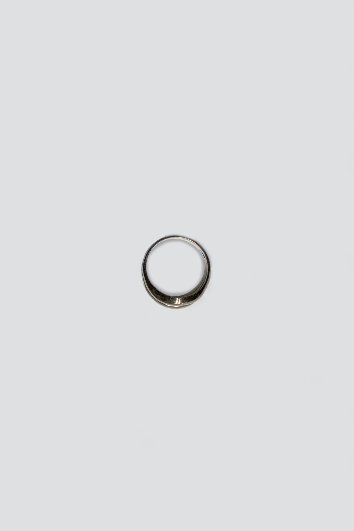 Sterling Silver Heavy Double Split Ring - Image 3