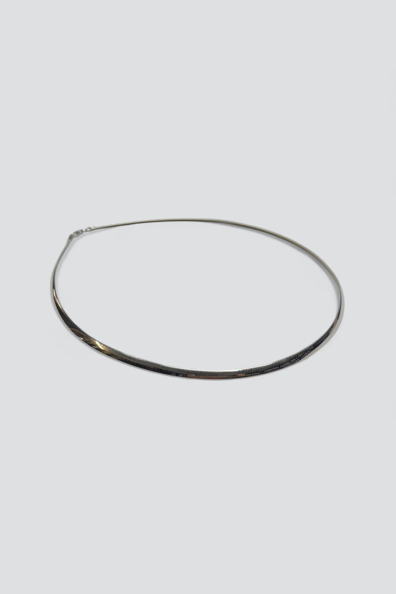Sterling Silver Herringbone Necklace - Image 3
