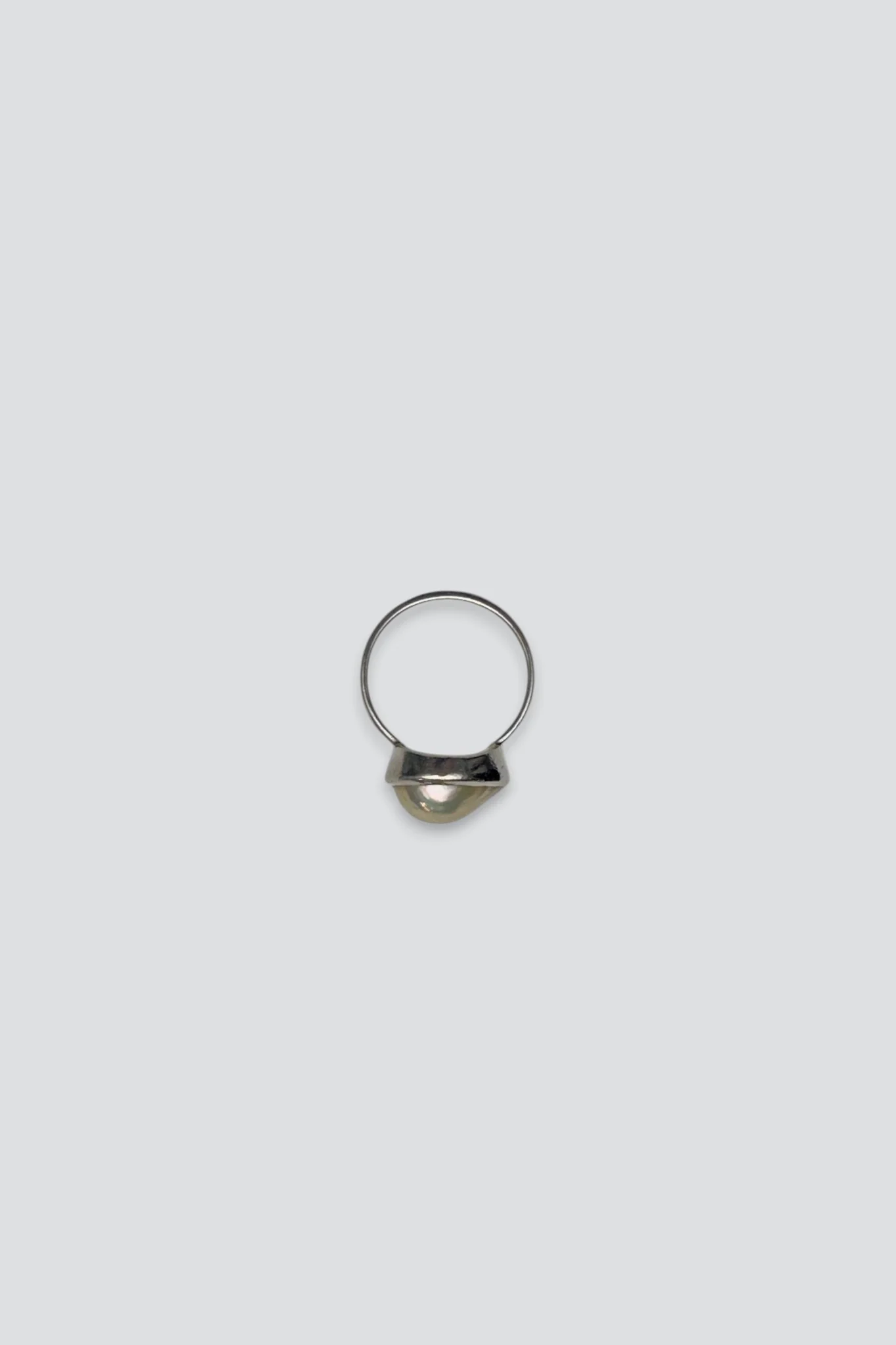 Sterling Silver Natural Pearl Ring - Image 3