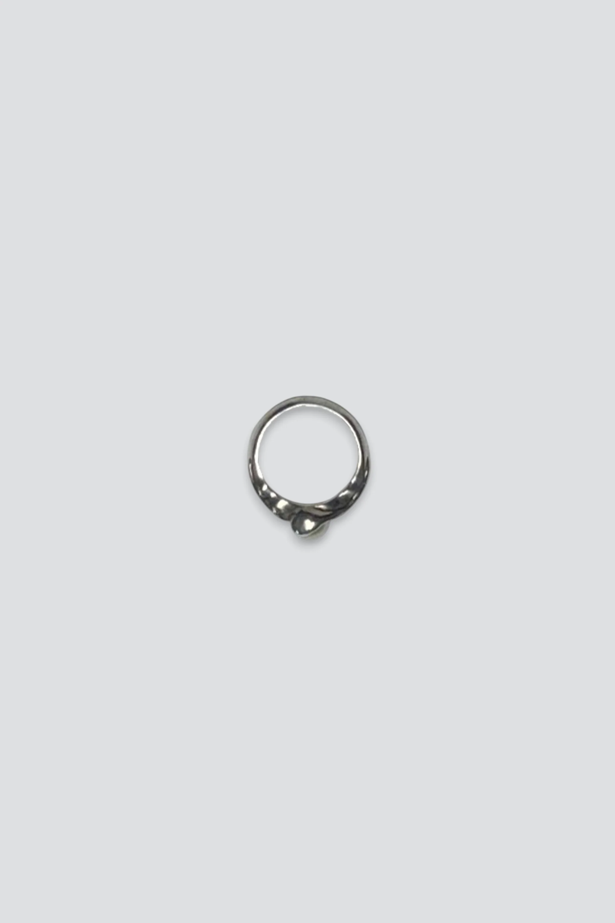 Sterling Silver Pearl Wave Ring - Image 3