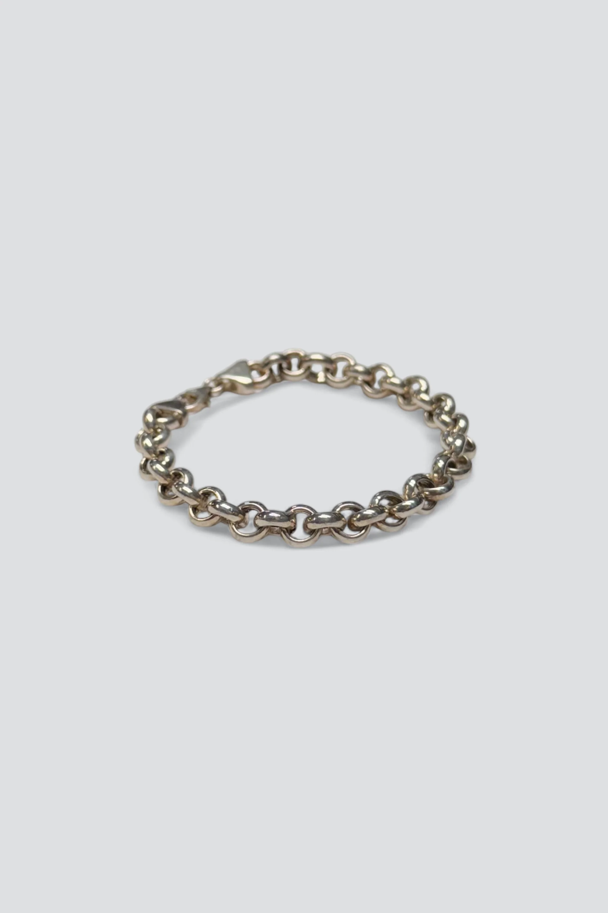 Sterling Silver Rolo Chain Bracelet - Image 2