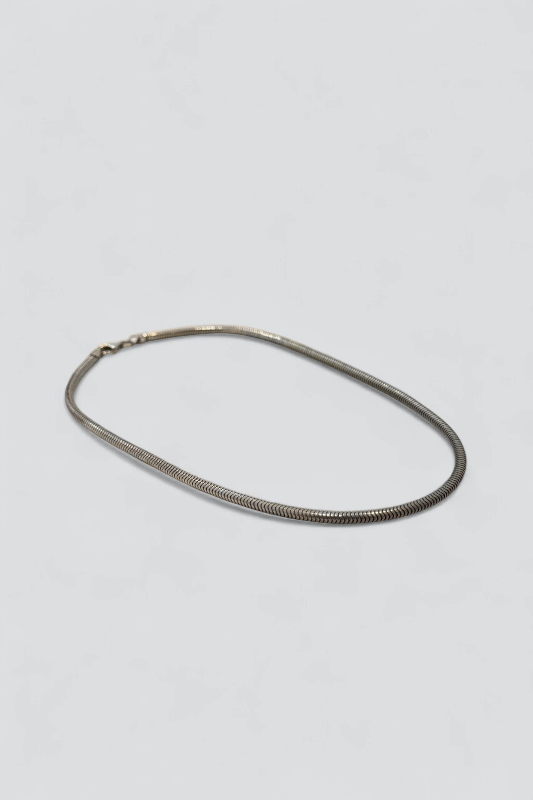 Sterling Silver Snake Chain Necklace - Image 3