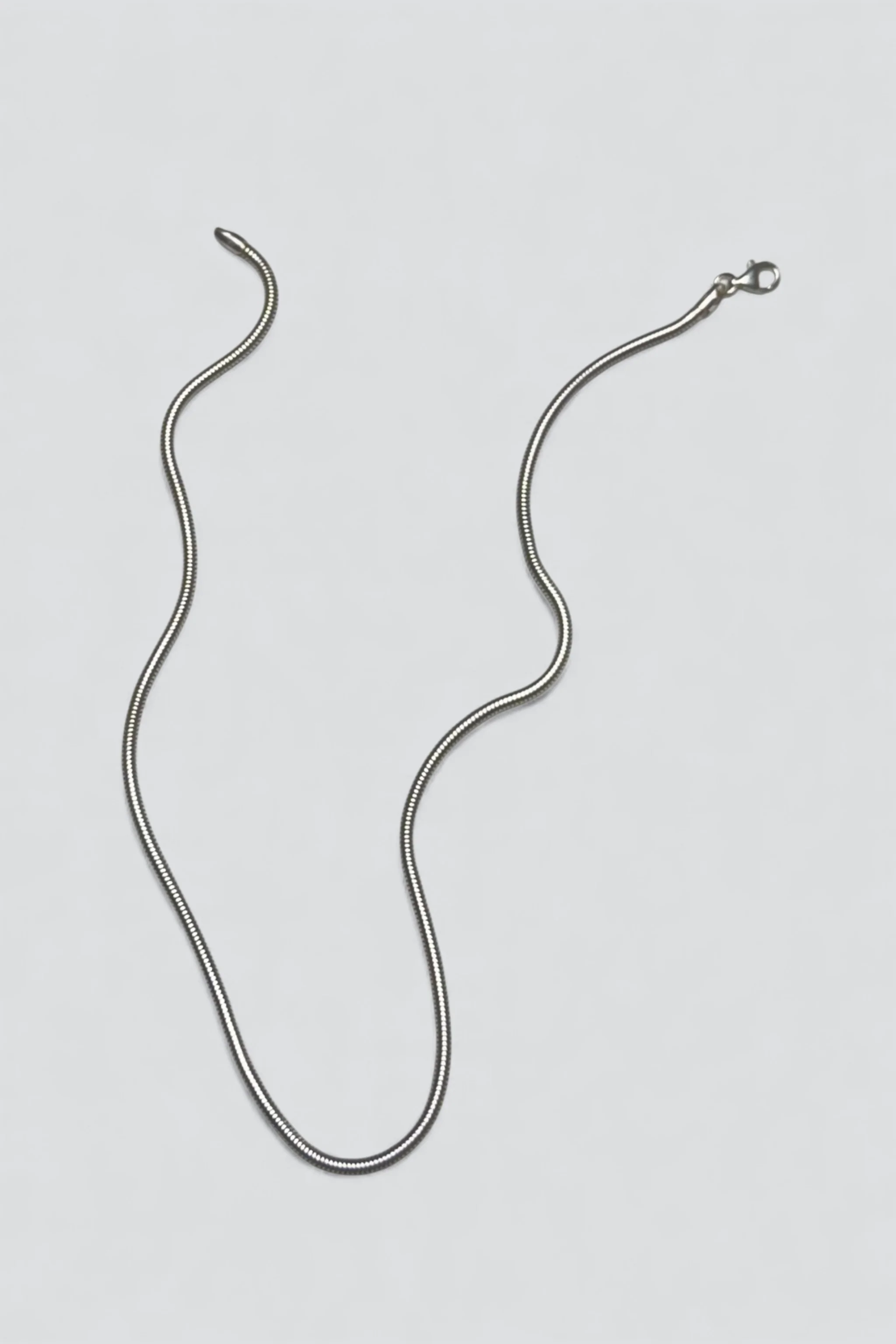 Sterling Silver Snake Chain Necklace - Image 2