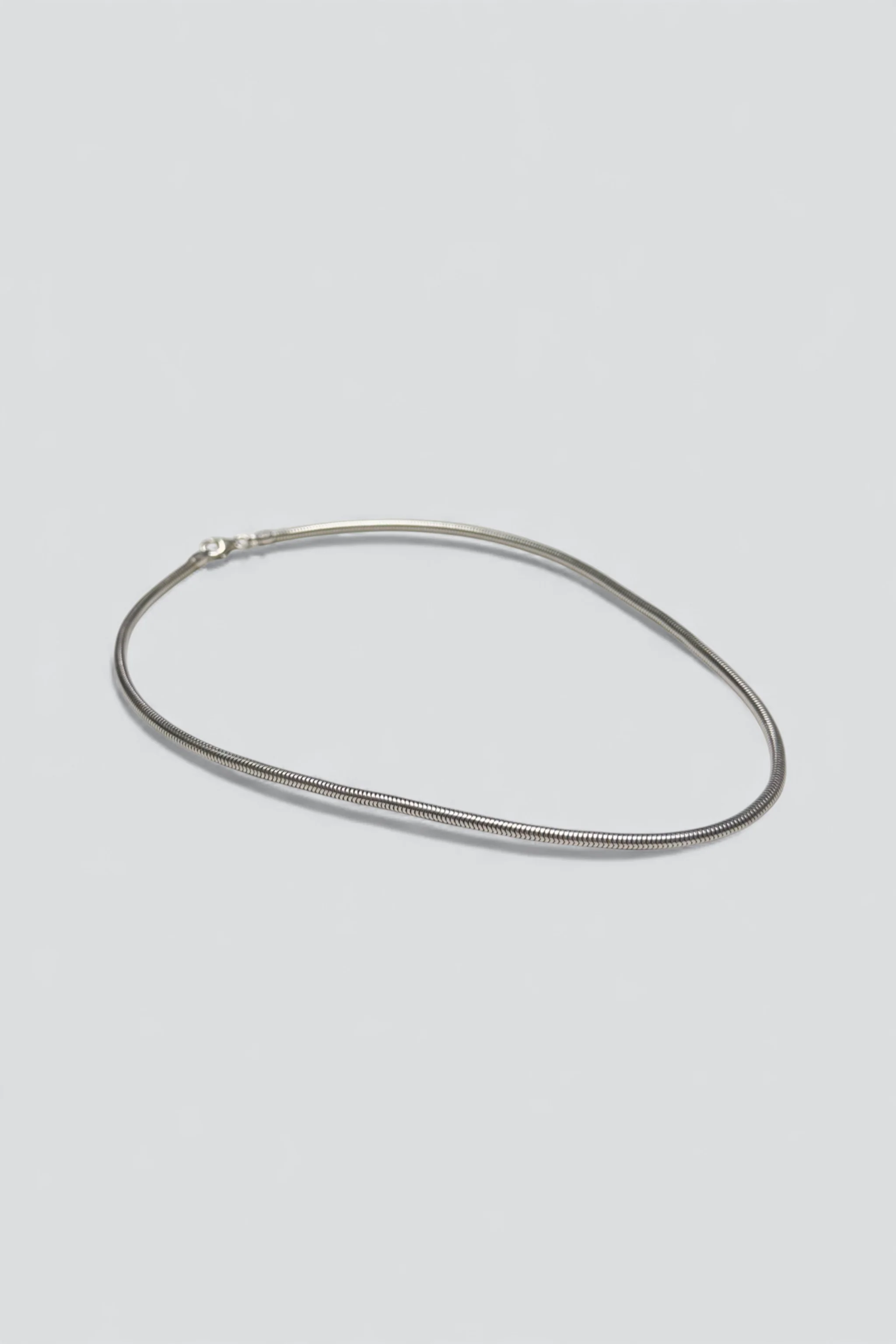 Sterling Silver Snake Chain Necklace - Image 3