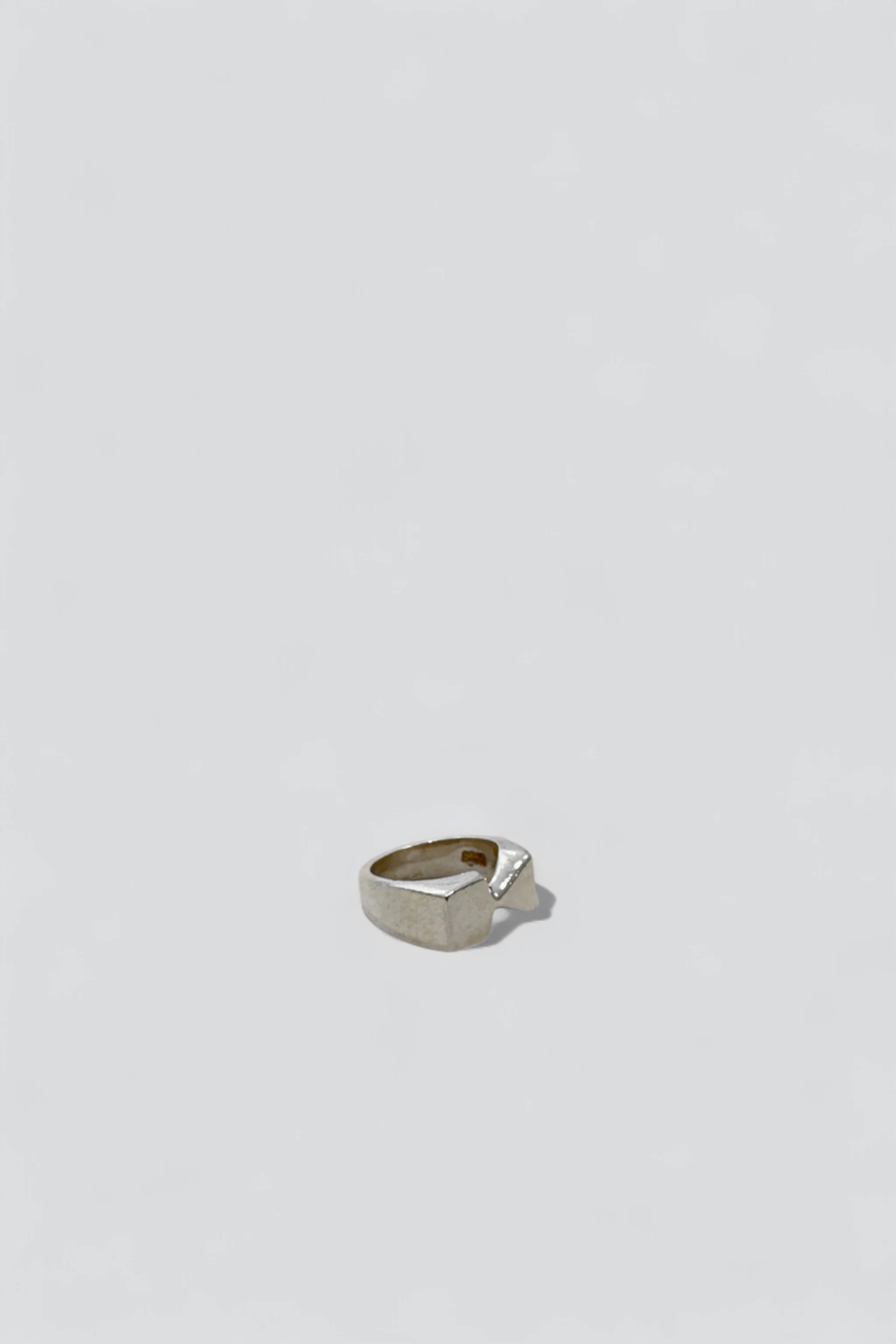 Sterling Silver Square Triangle Ring - Image 2