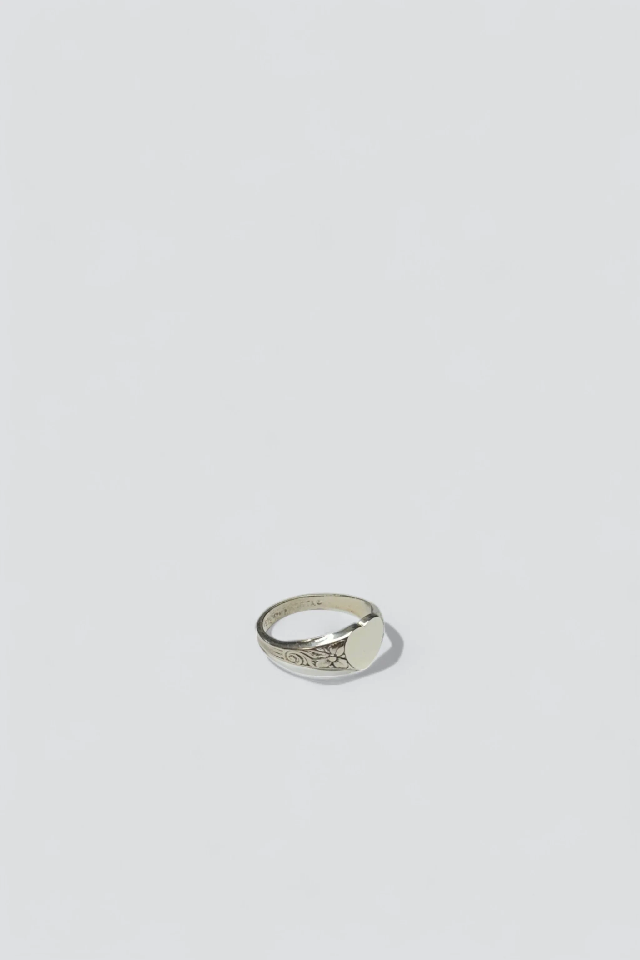Sterling Silver Tiny Heart Ring - Image 2