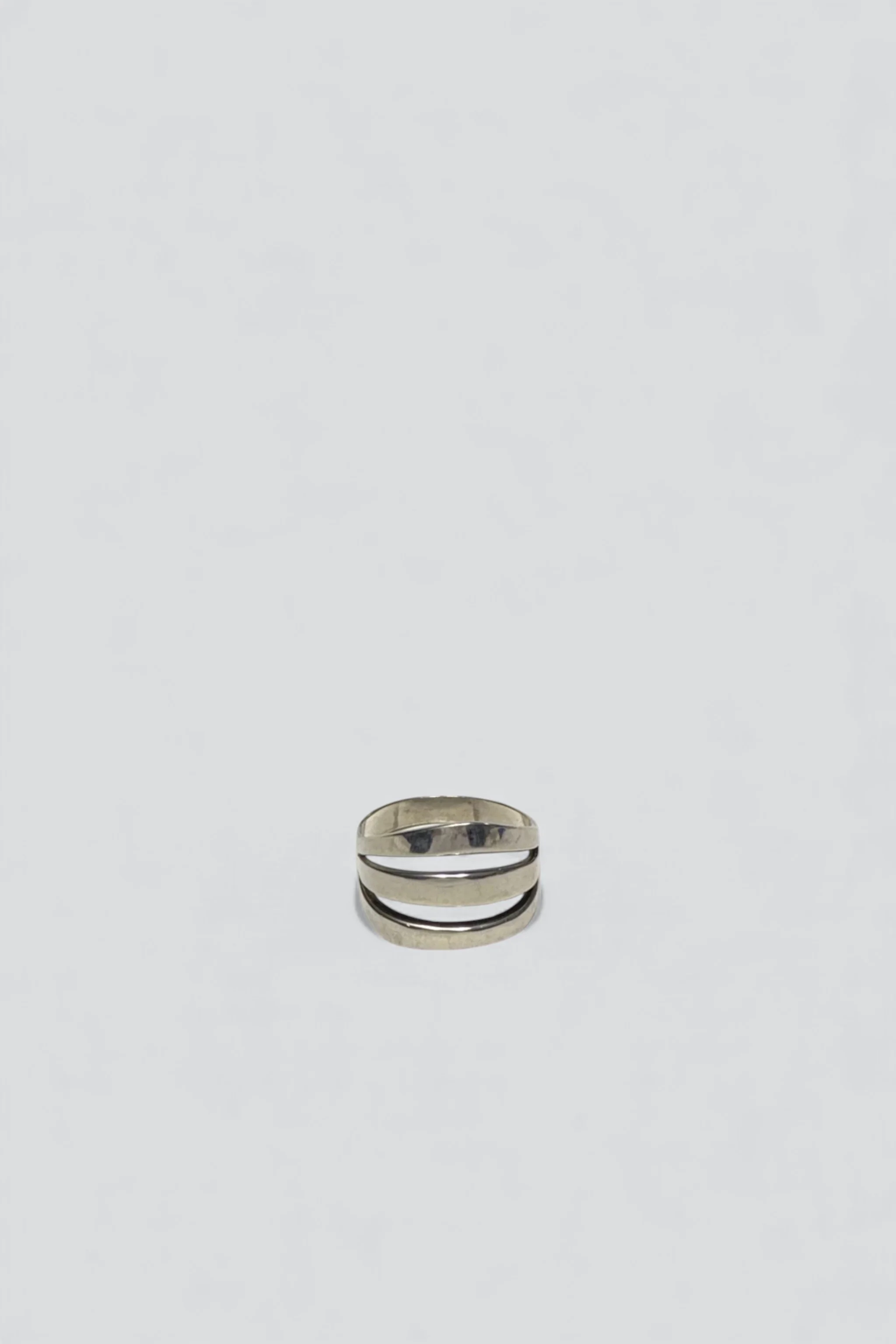 Sterling Silver Triple Split Ring