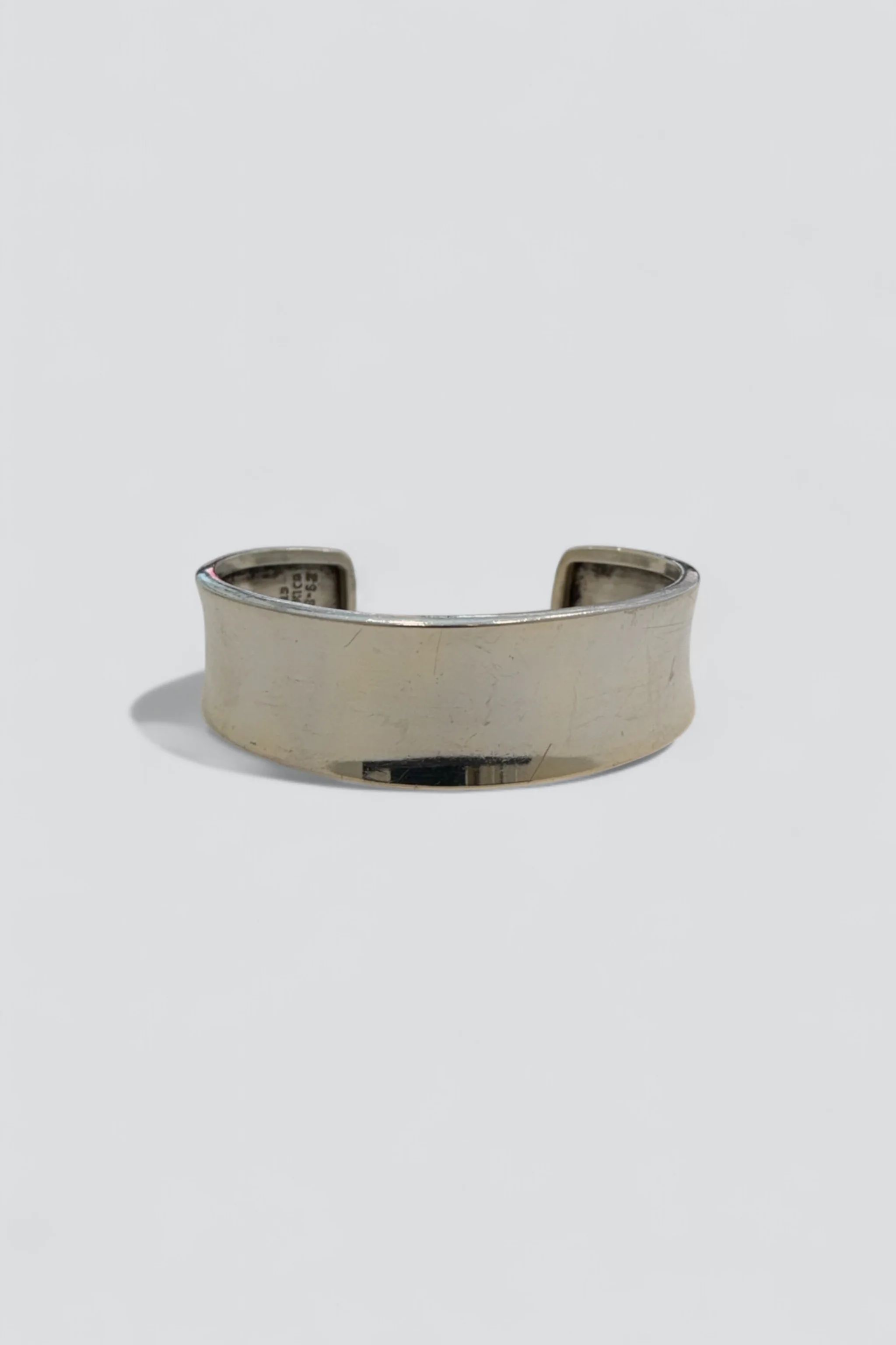 Sterling Silver Wide Cuff Bracelet