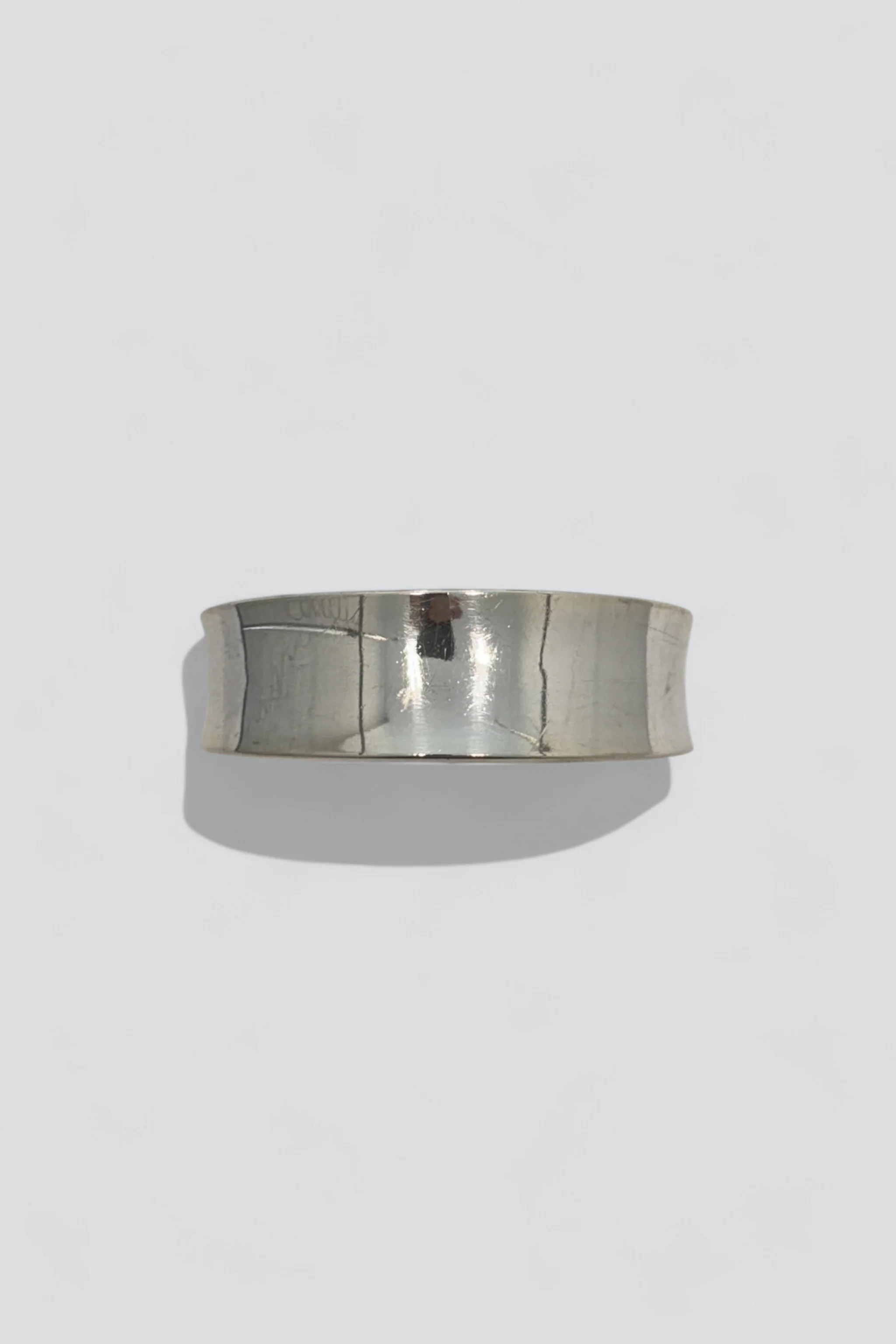 Sterling Silver Wide Cuff Bracelet - Image 3