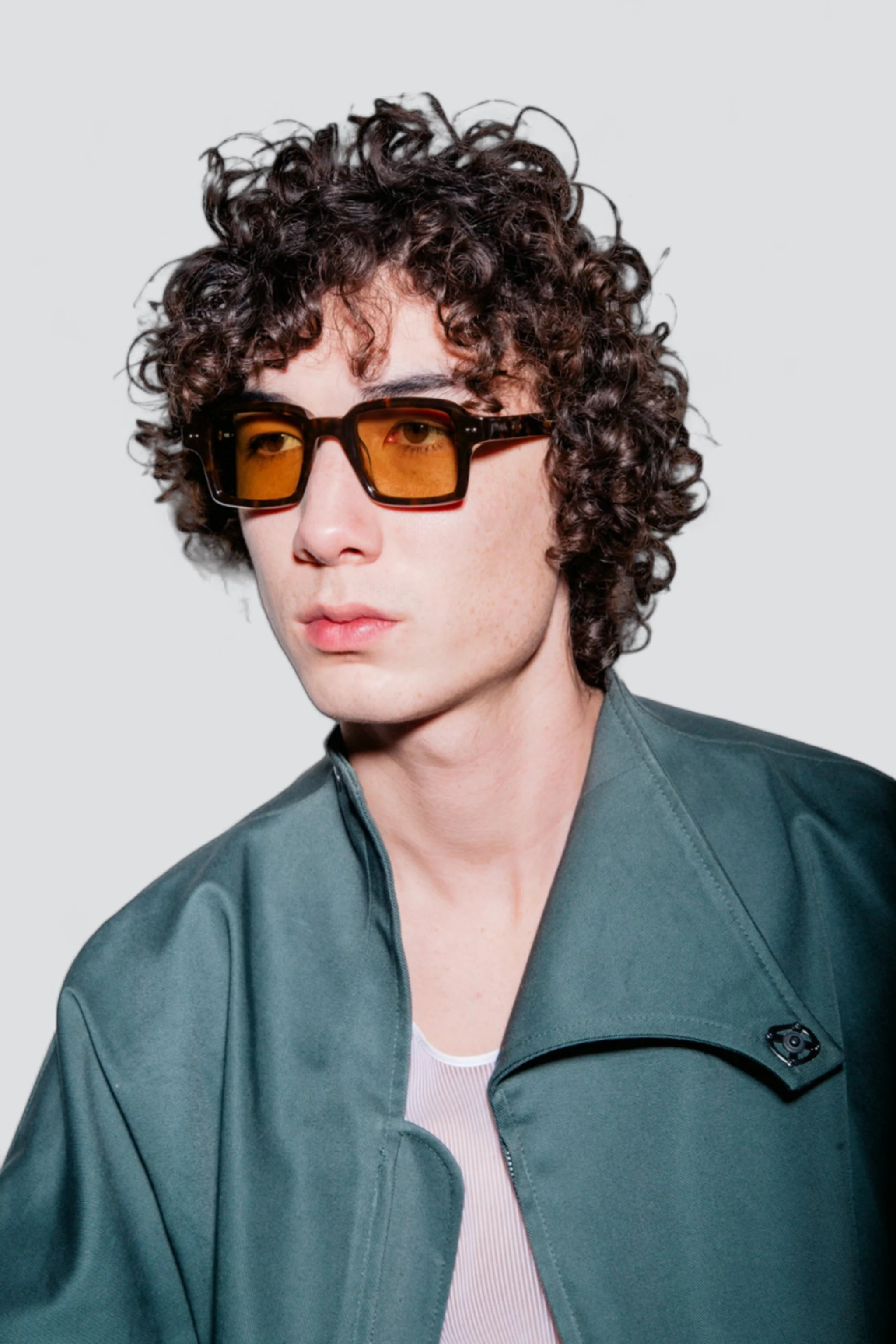 Tortoise Khaki Numero Sunglasses - Image 3