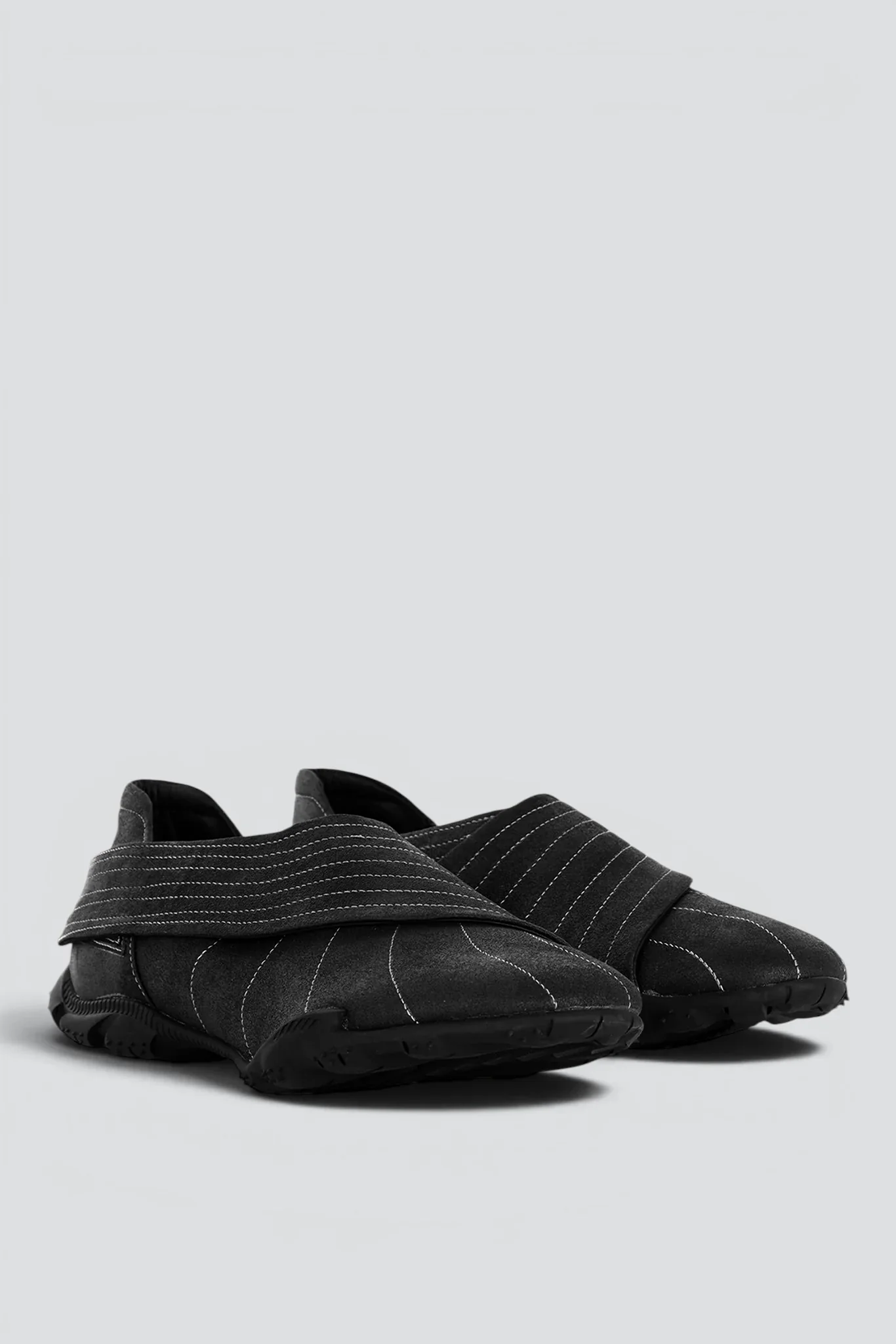 Upcycled Black Wrap Sneaker - Image 3