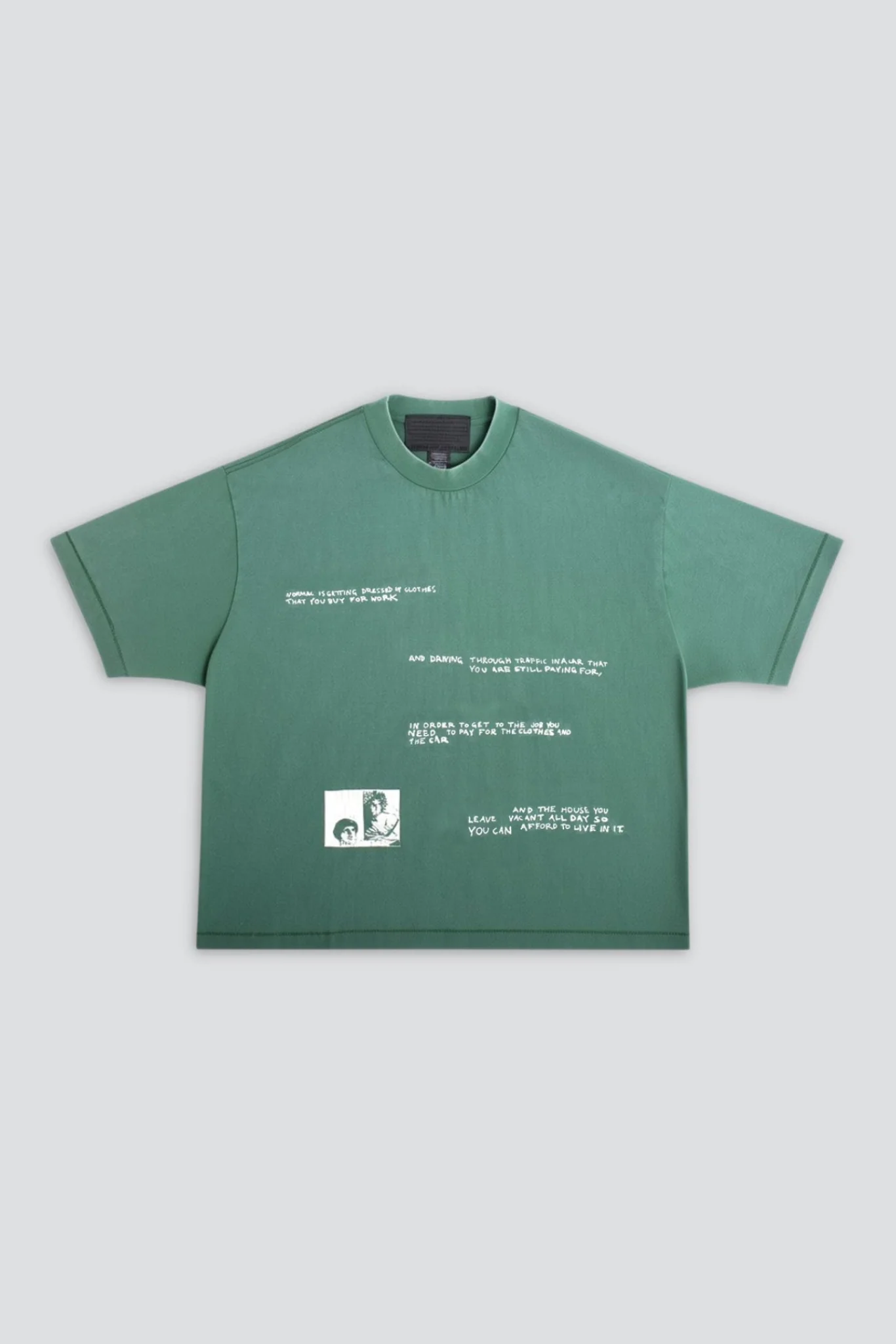 Vintage Green Normality Tee