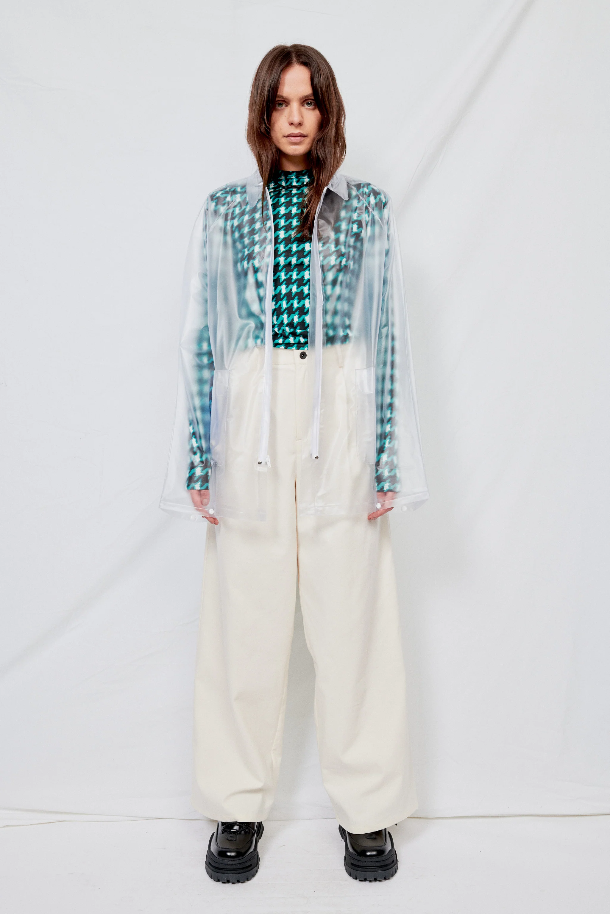 Vinyl Clear Raincoat - Image 3