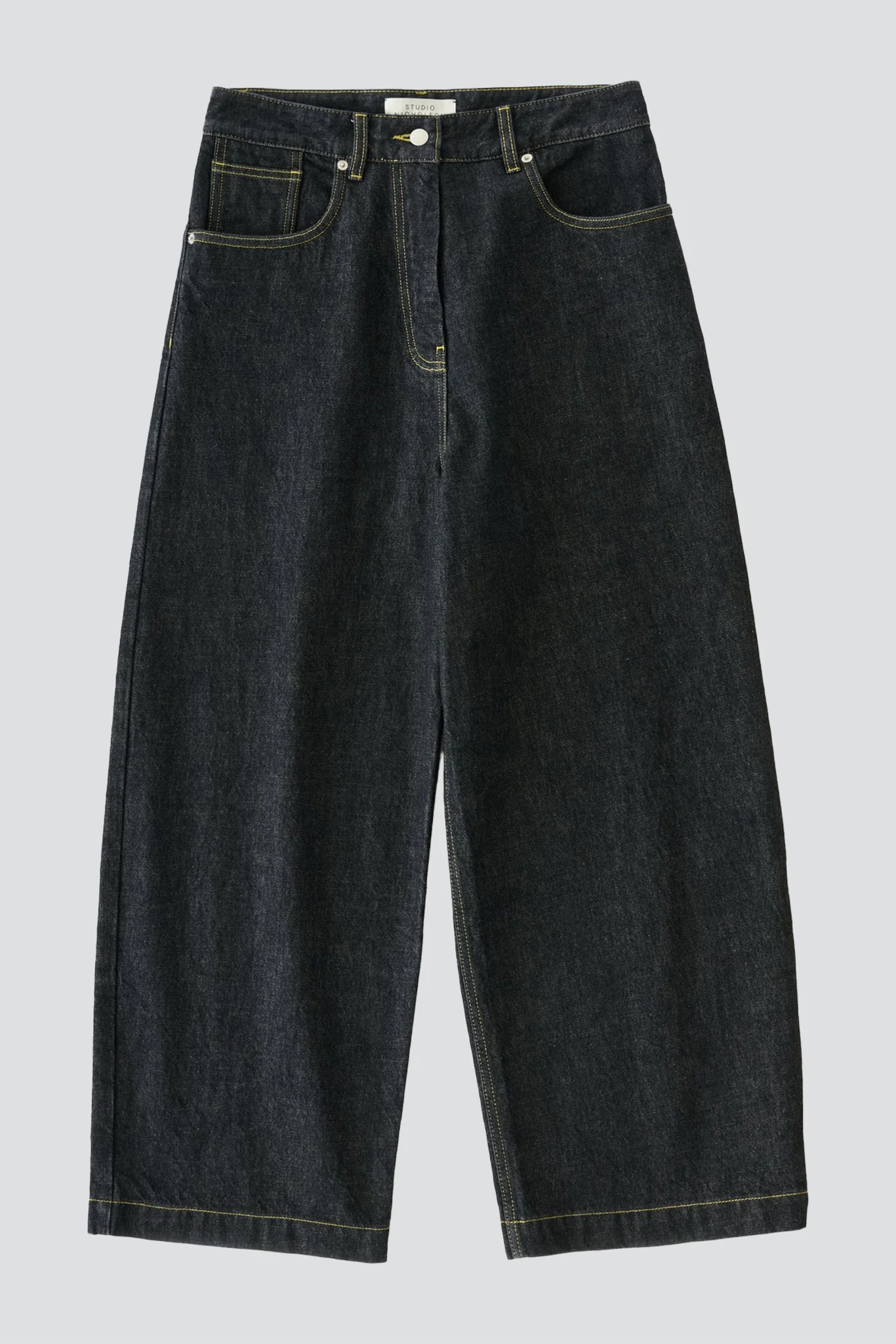 Indigo Wash Neive Curved Leg Pant - Image 2